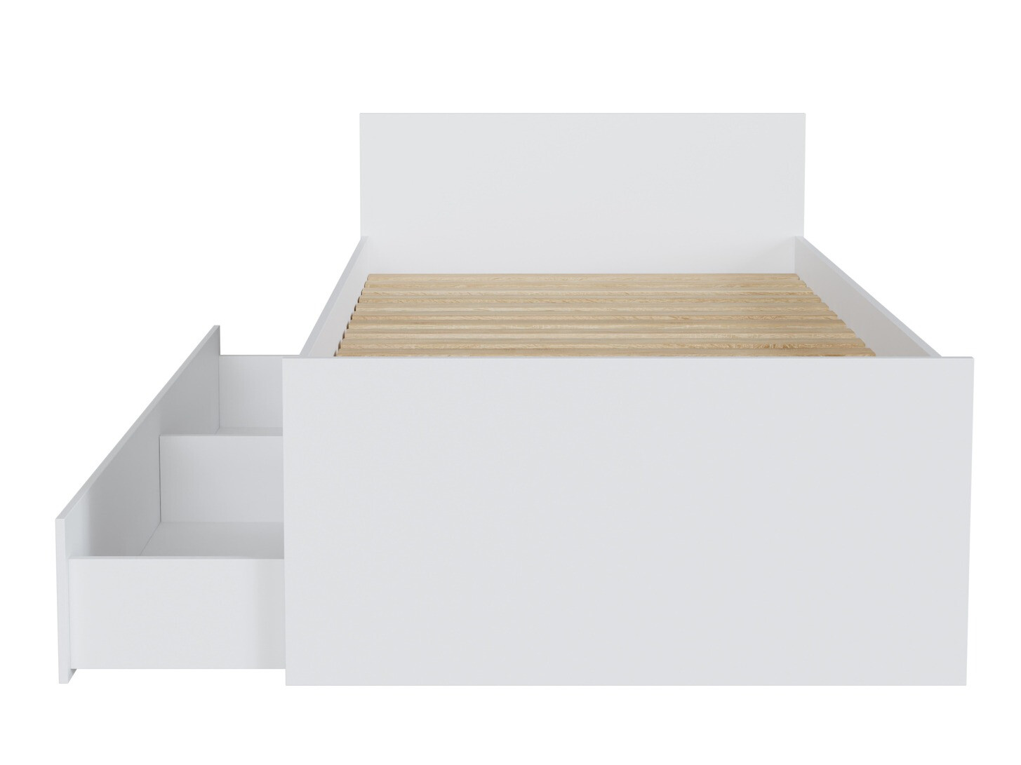 Bed Novsore 126 (White)