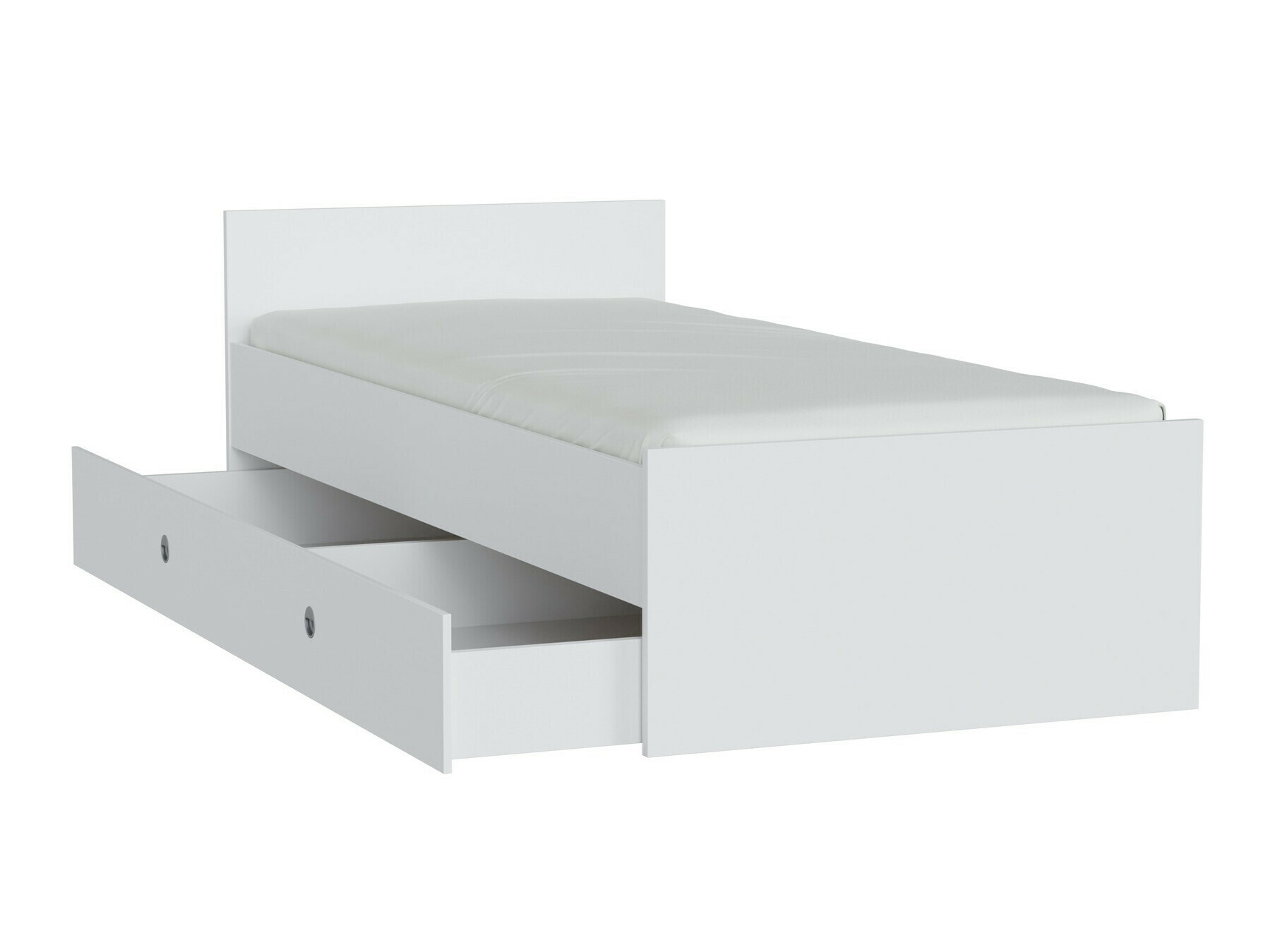 Bed Novsore 126 (White)