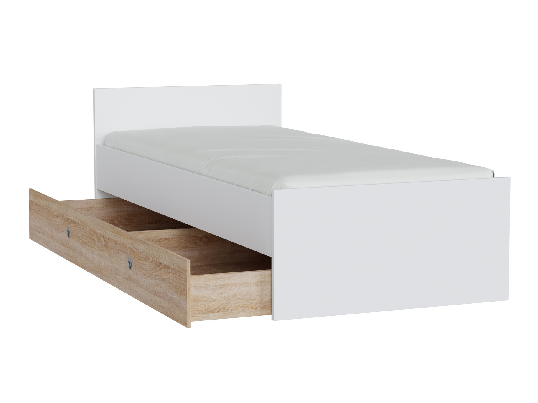 Bed Novsore 126 (White)