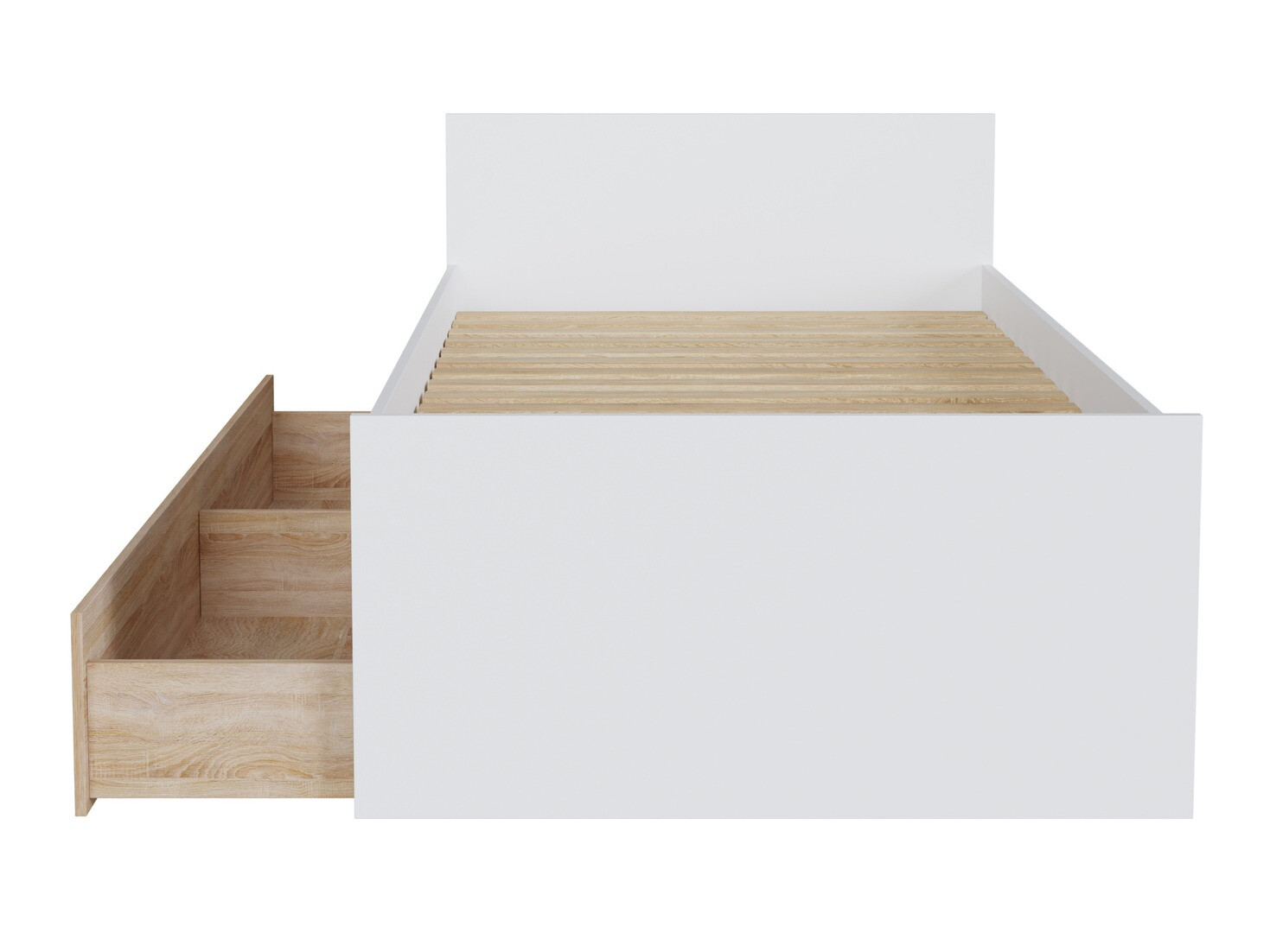 Bed Novsore 126 (White)