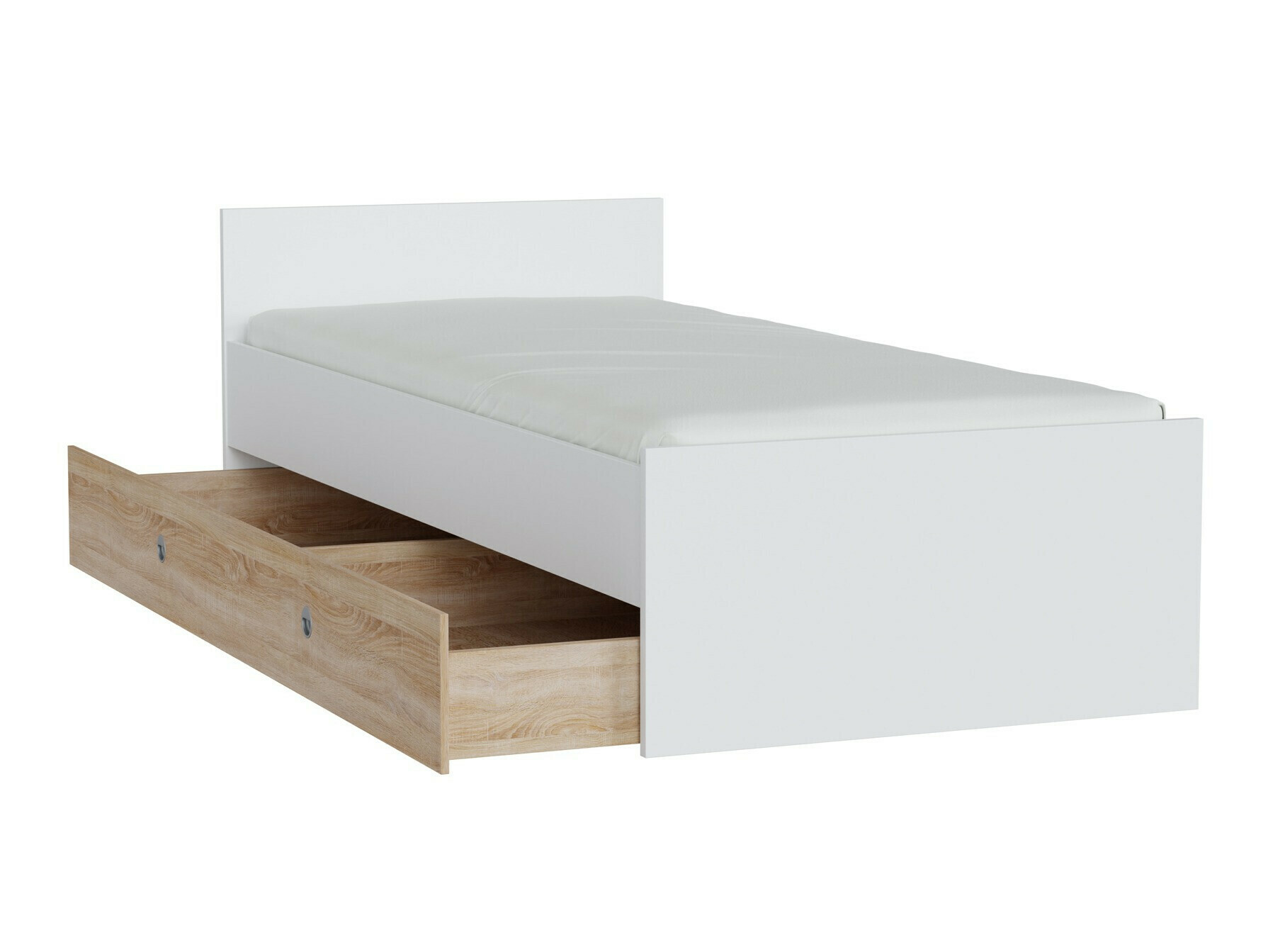 Bed Novsore 126 (White)