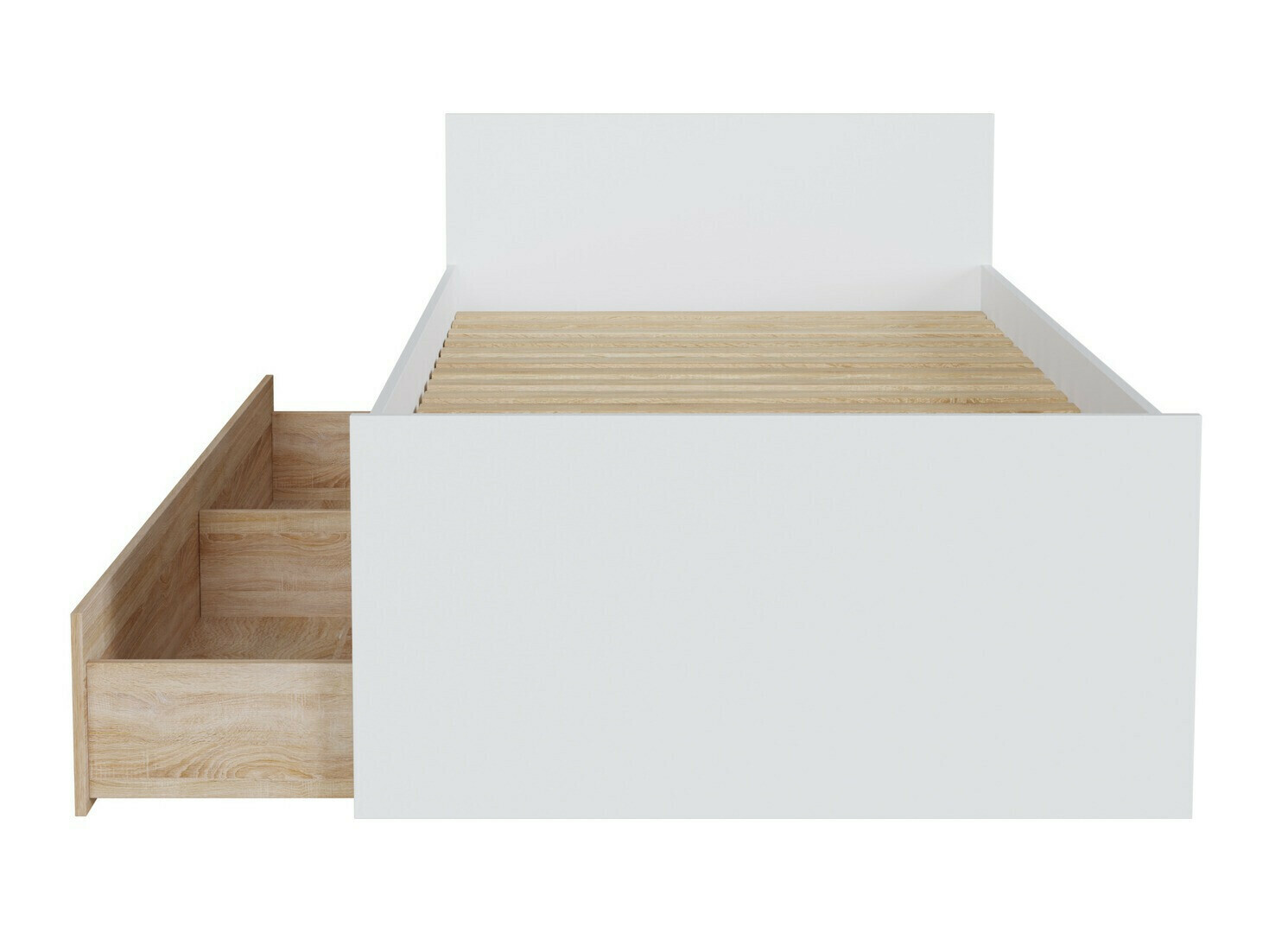 Bed Novsore 126 (White)