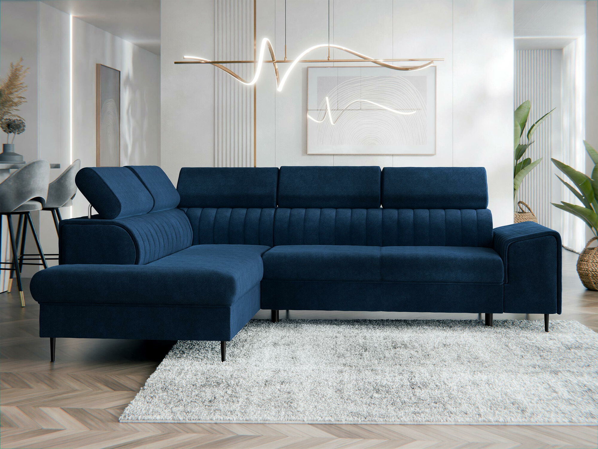 Corner sofa Comfivo Universum (Kronos 09)