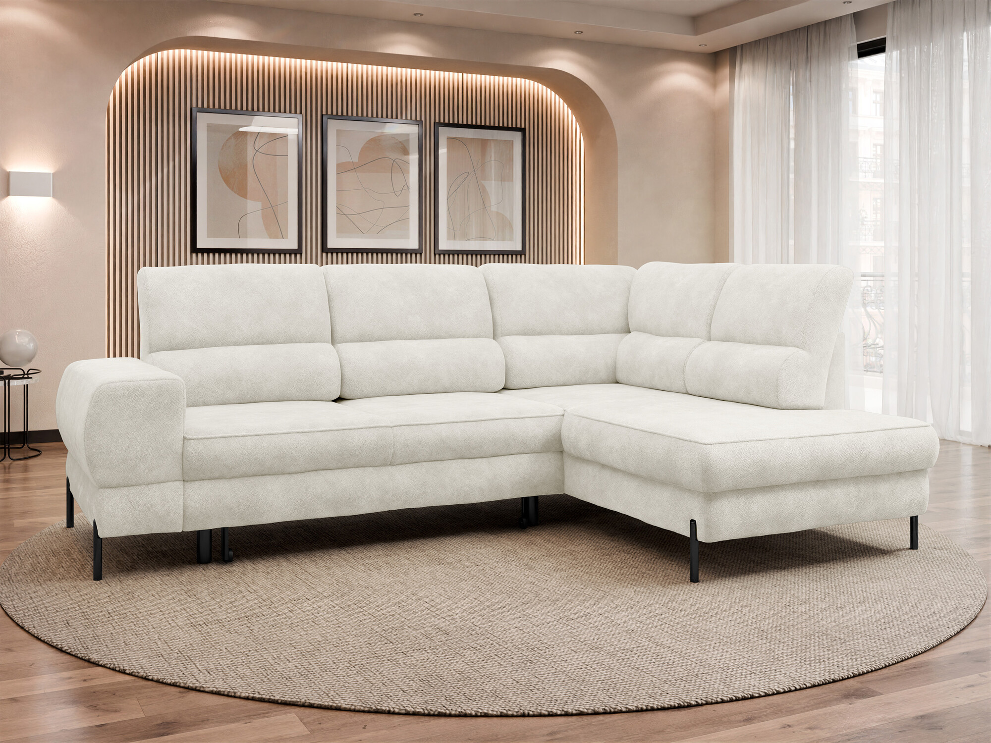 Corner sofa Sanford 105 (Velo 621)