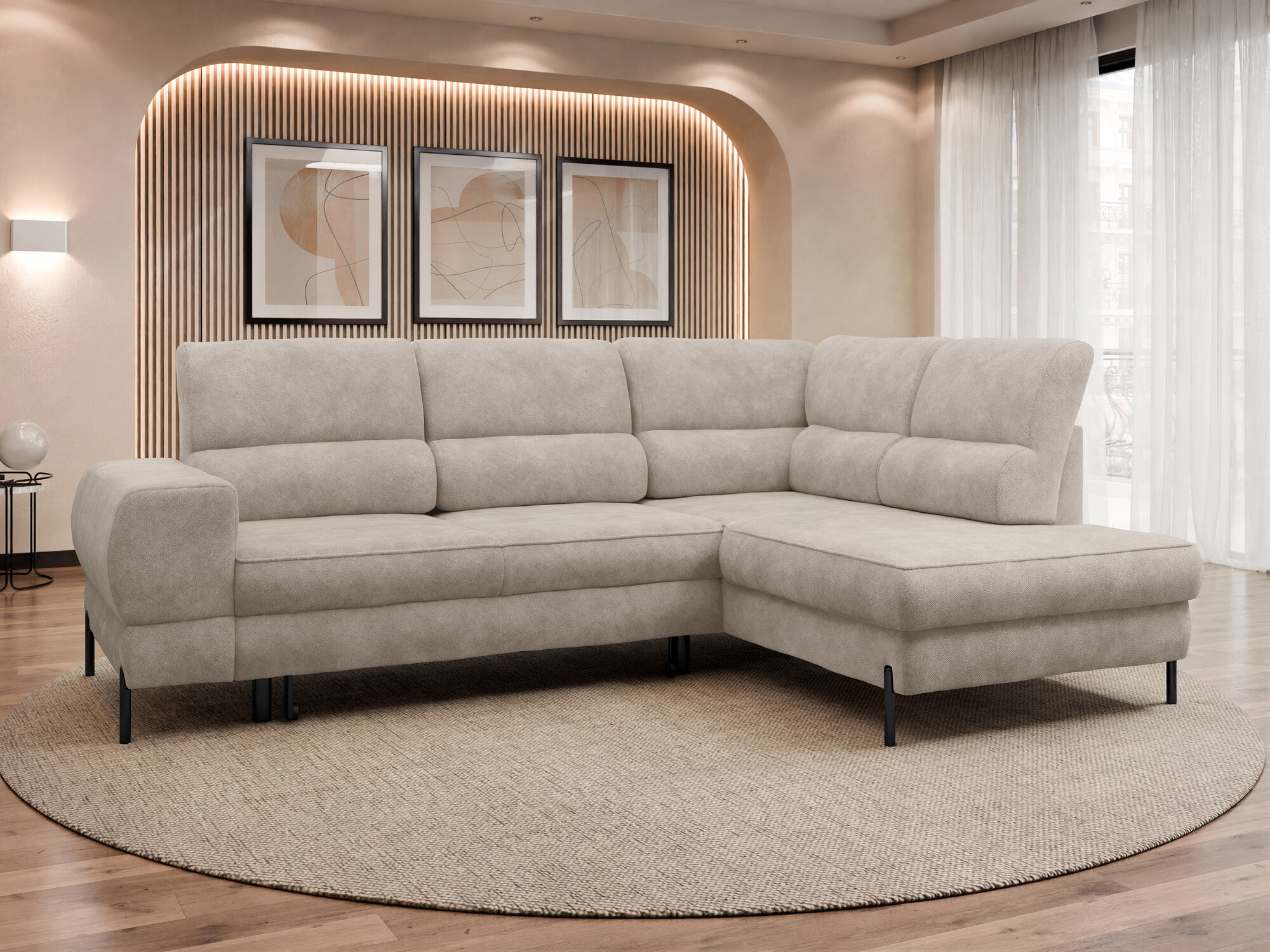 Corner sofa Sanford 105 (Velo 623)