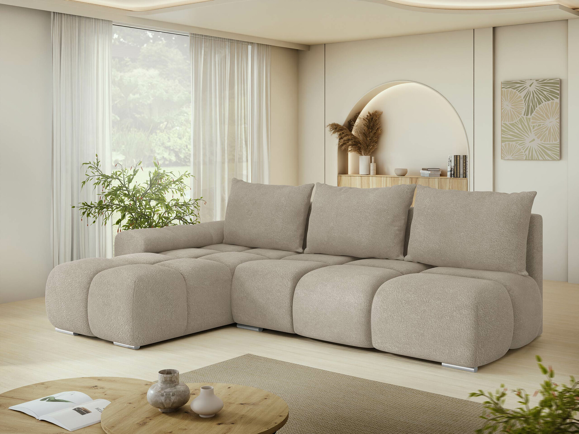 Corner sofa Camden 106 (Velo 623)