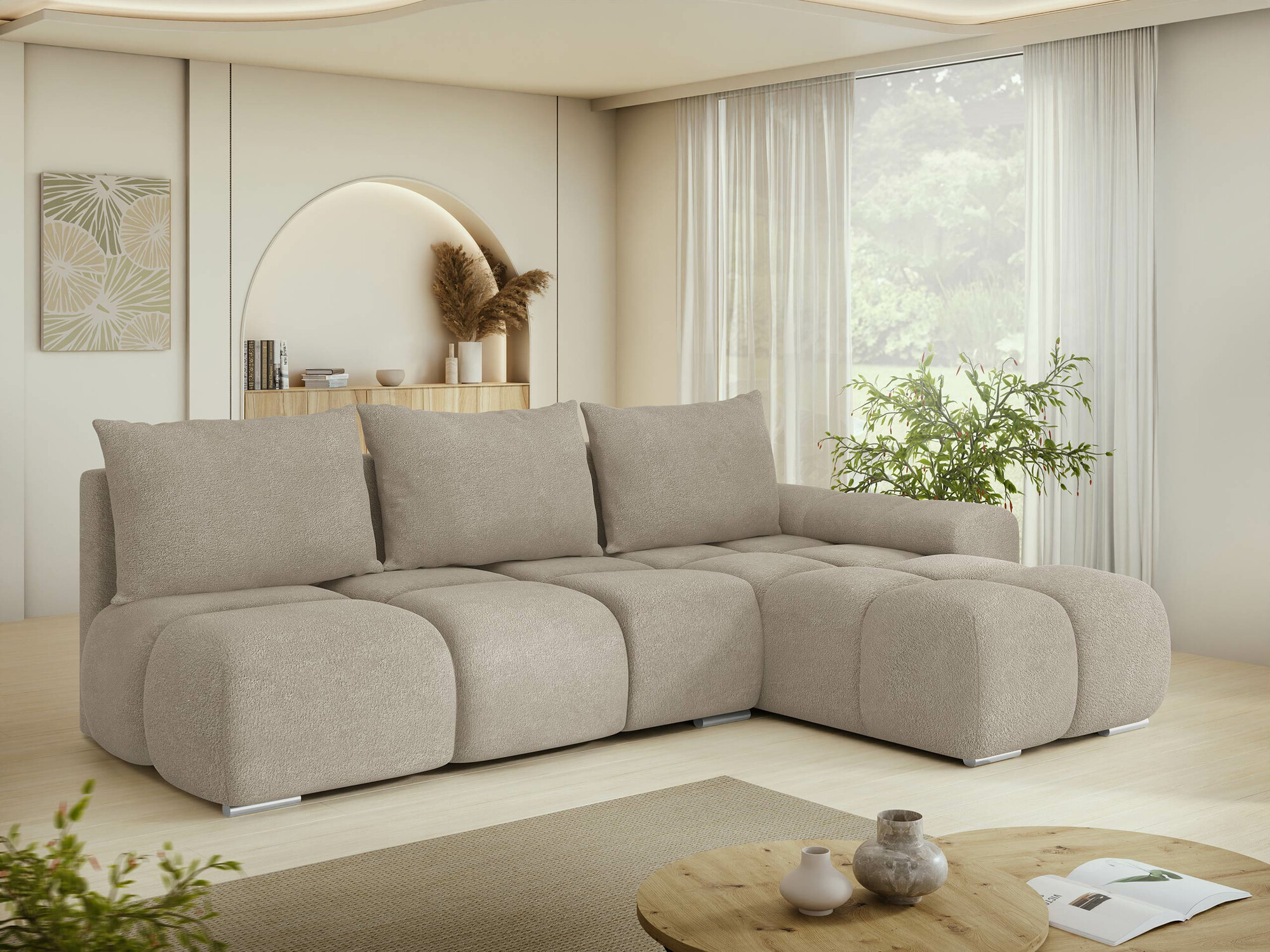 Corner sofa Camden 106 (Velo 623)