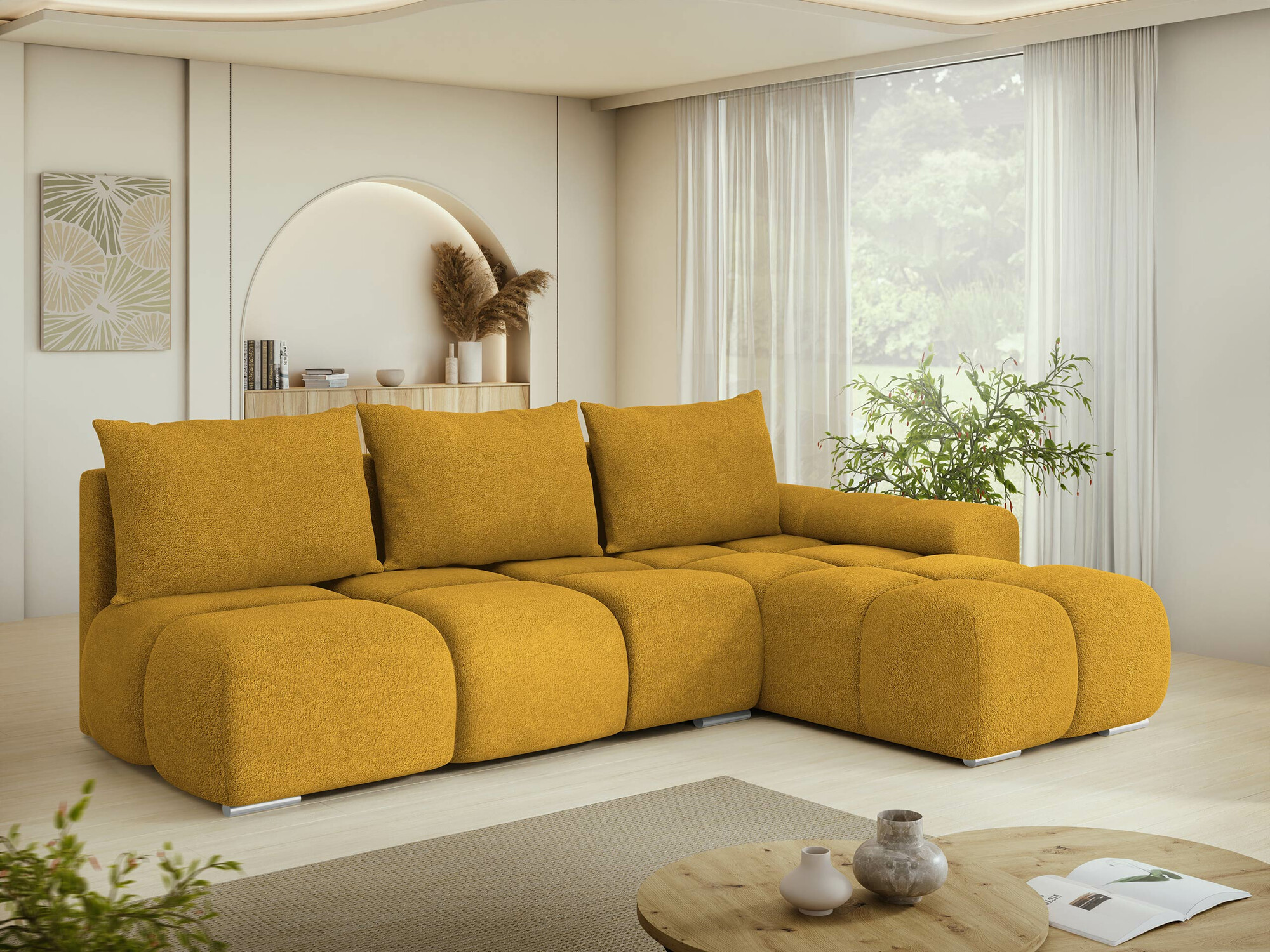 Corner sofa Camden 106 (Velo 626)