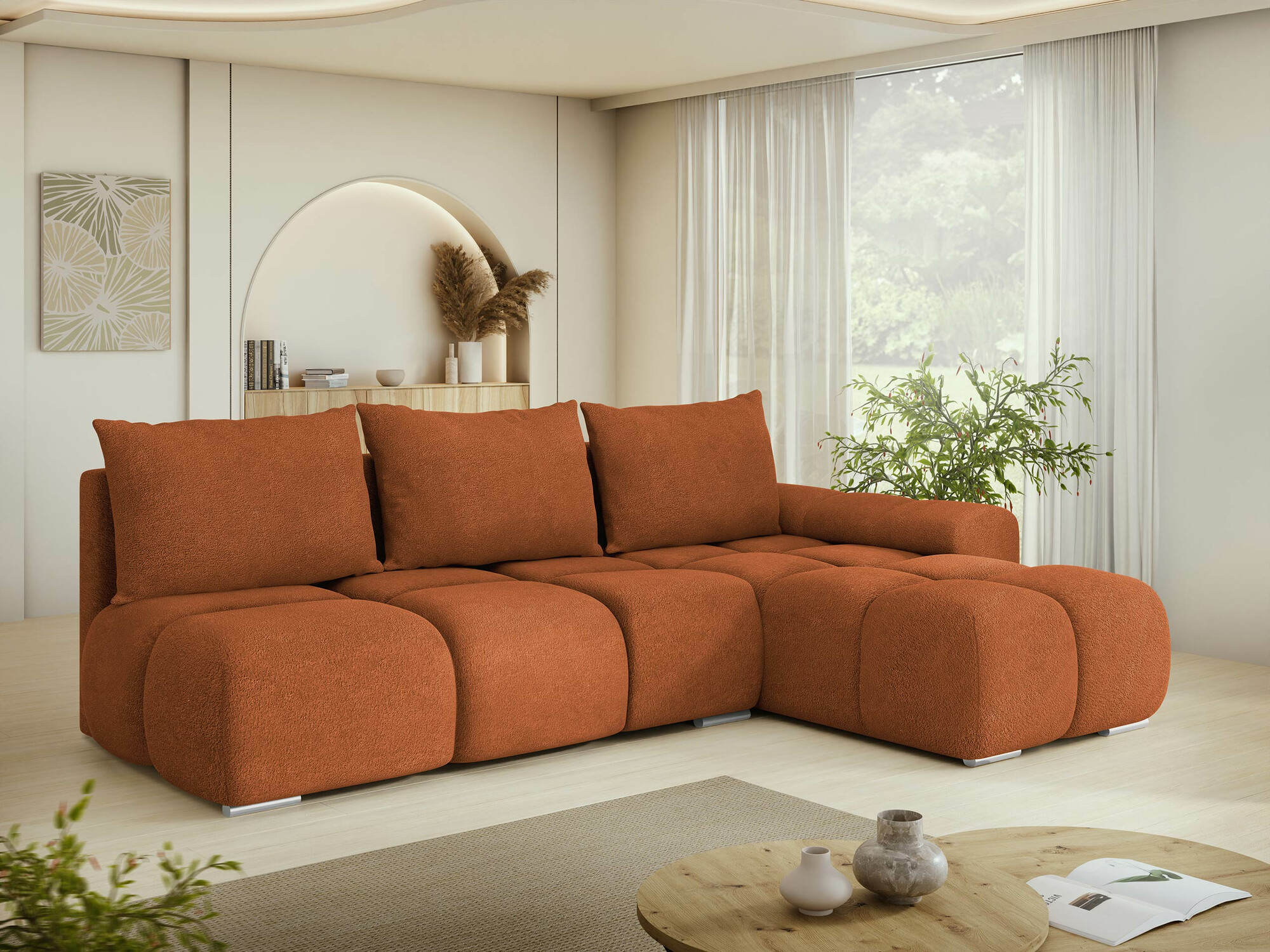 Corner sofa Camden 106 (Velo 627)