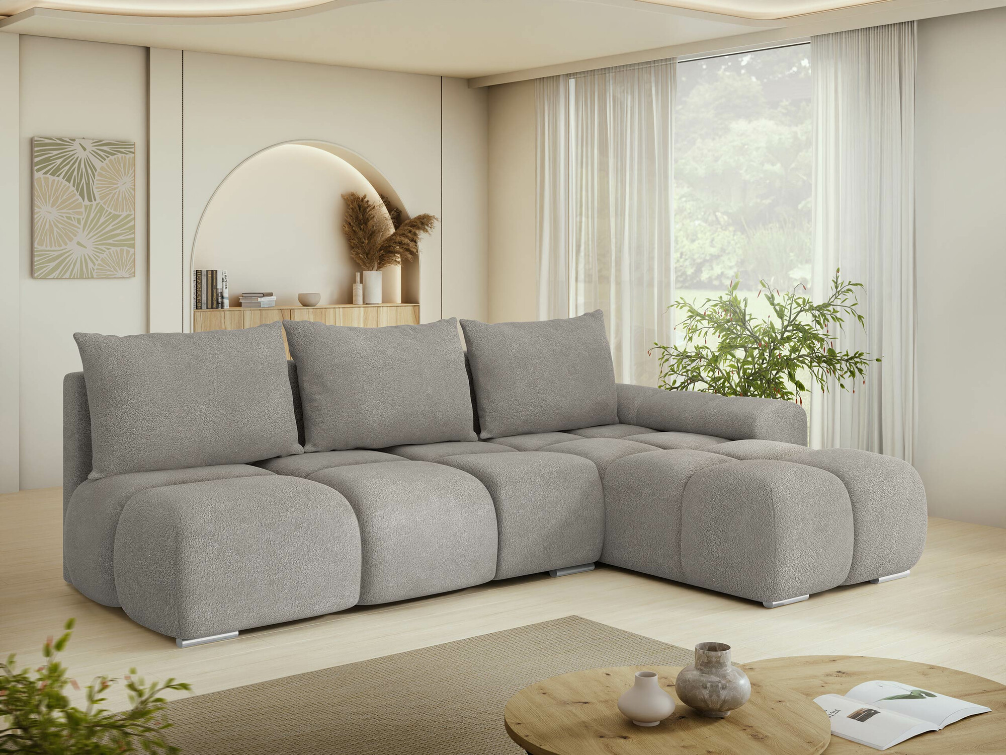 Corner sofa Camden 106 (Velo 633)