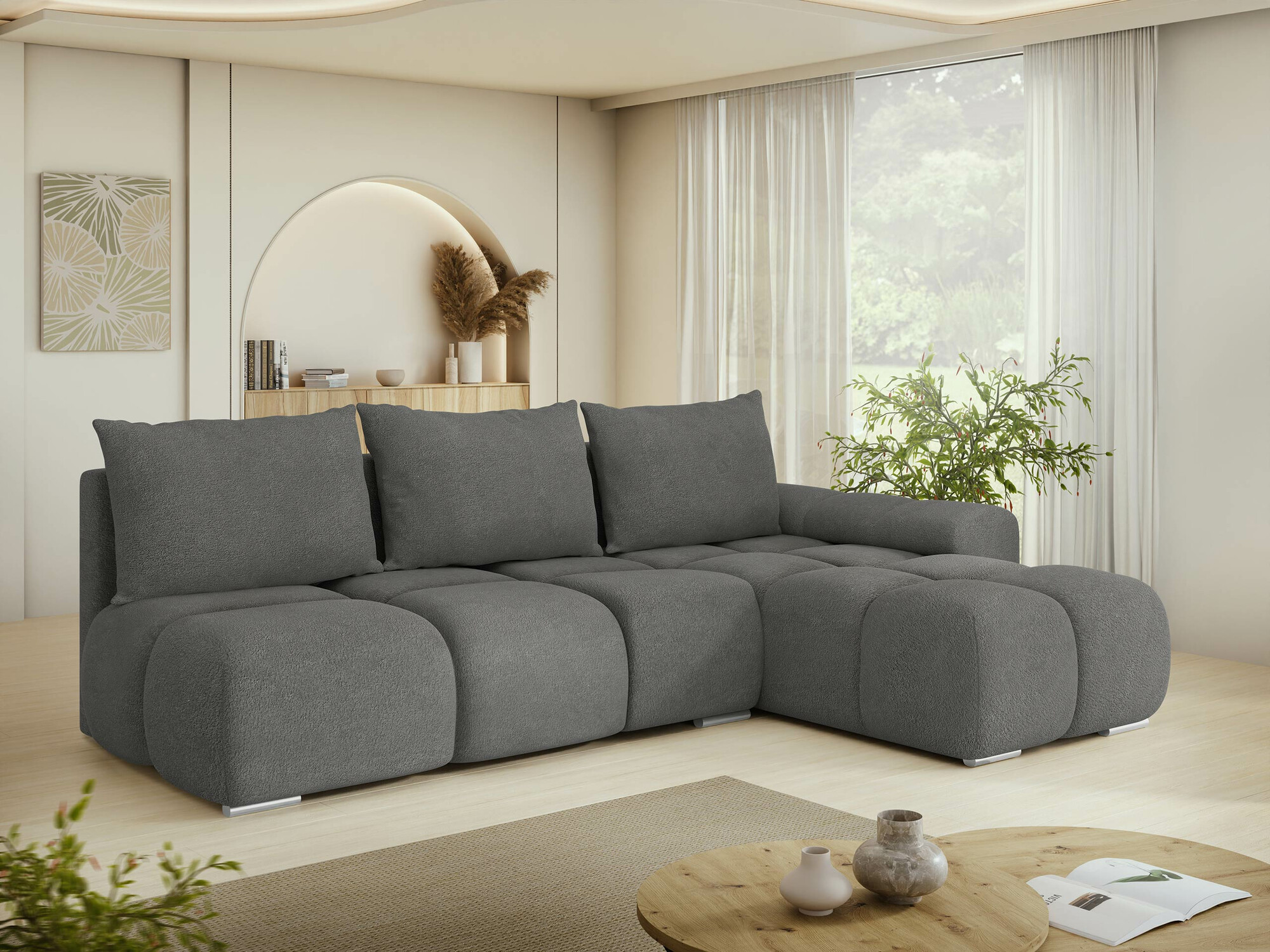 Corner sofa Camden 106 (Velo 635)