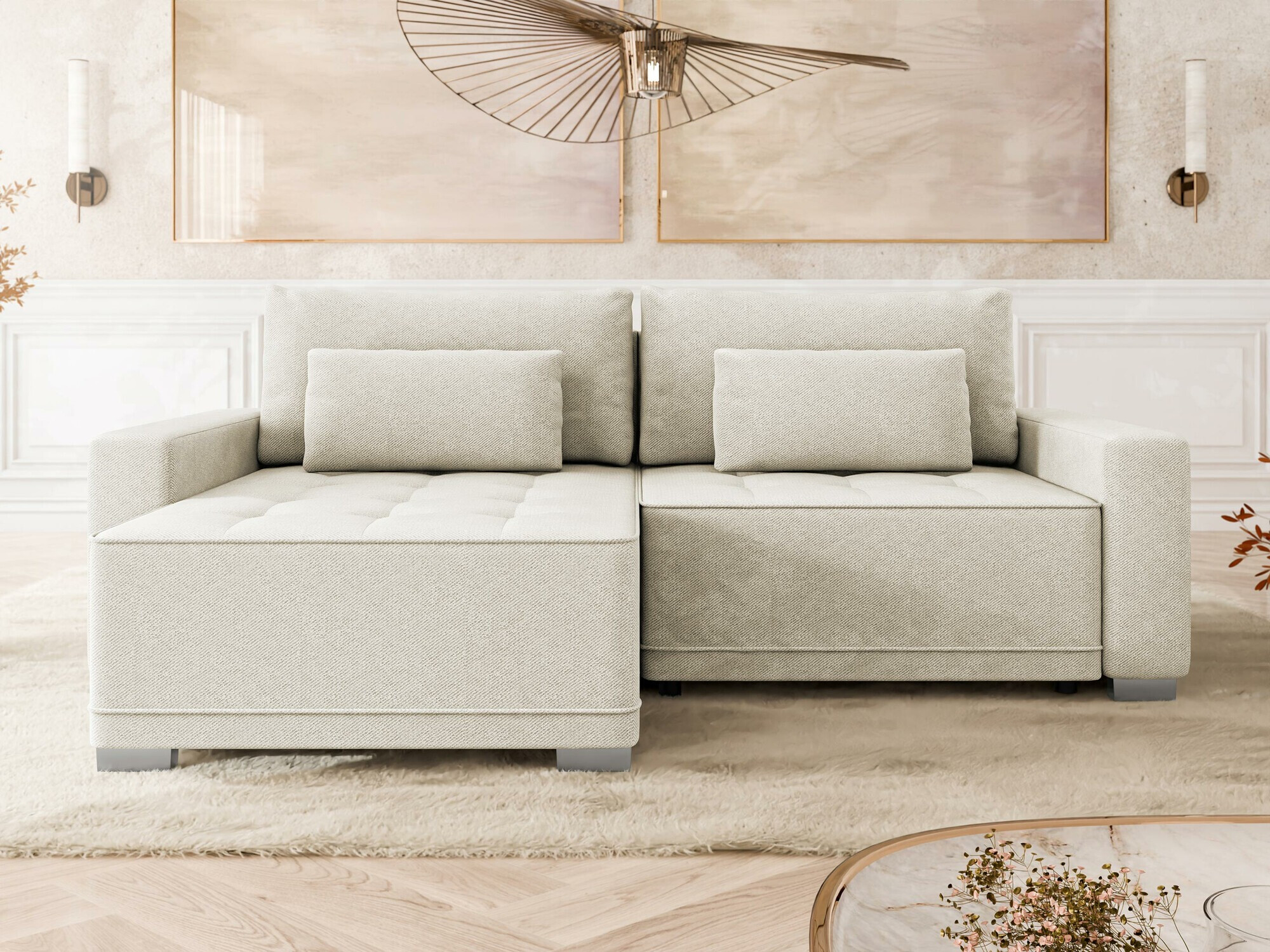Corner sofa Sanford 106 (Paros 01)