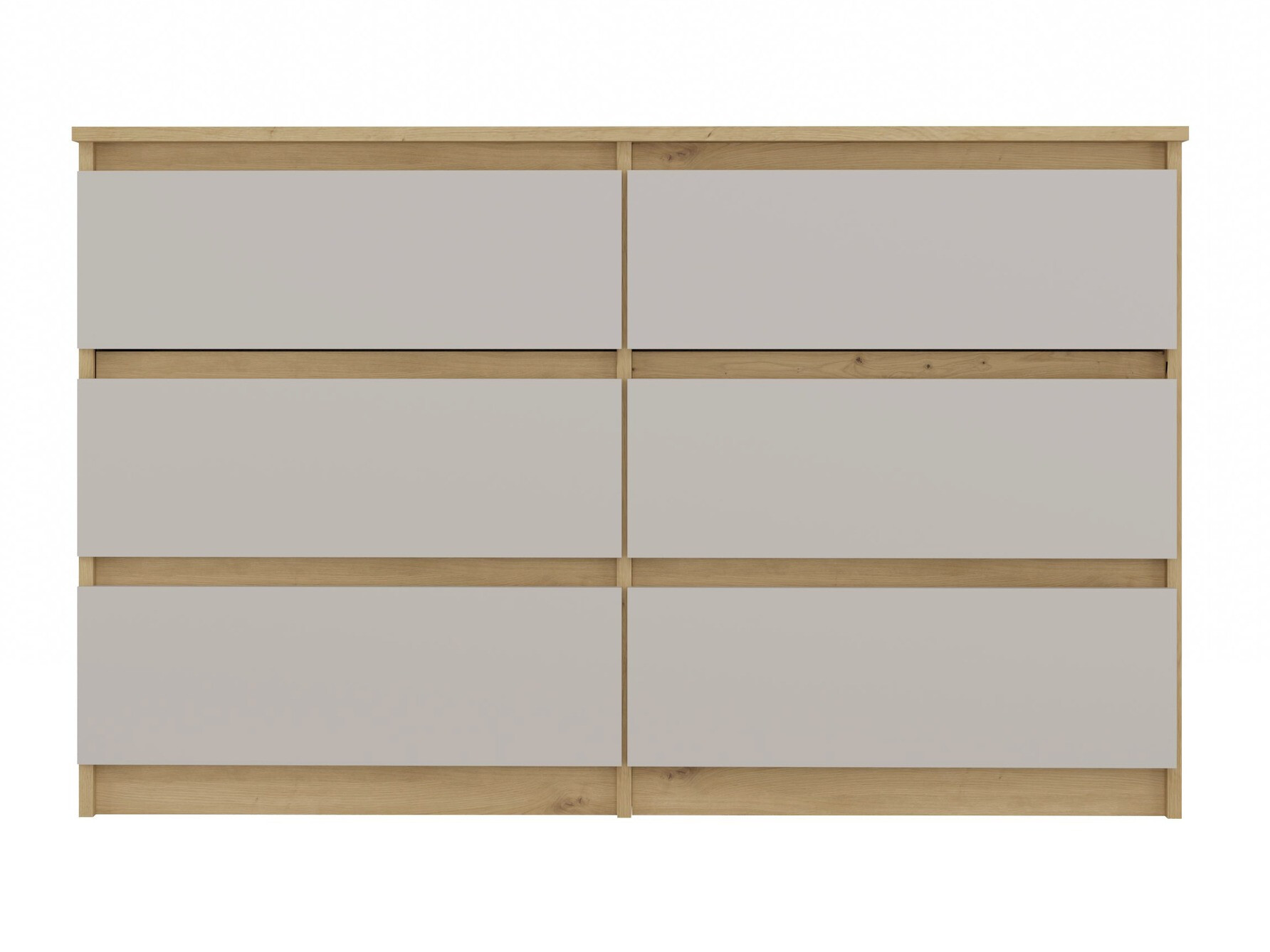Chest of drawers Elbvelu 103 (Artisan oak + Cashmere)