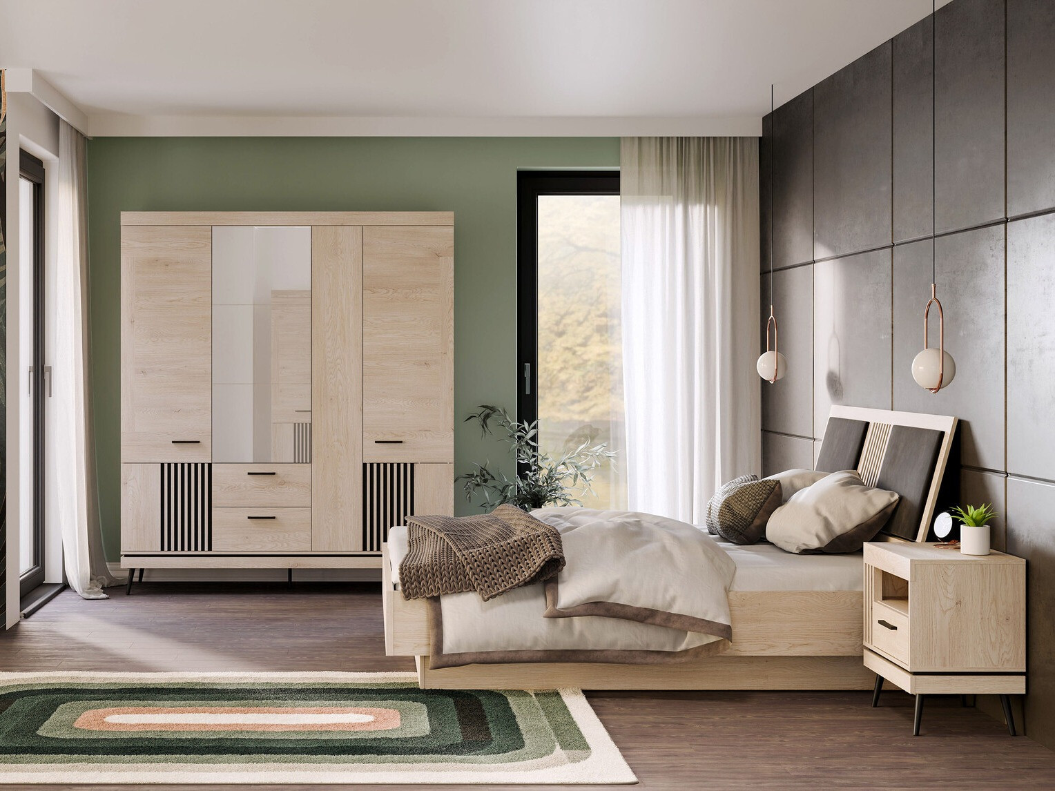 Bedside table Sermelu 117