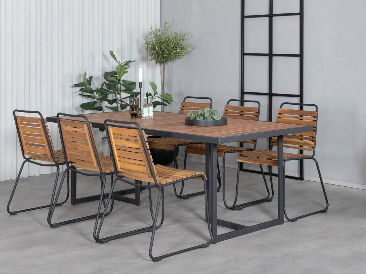 Table and chairs set Dallas 2901