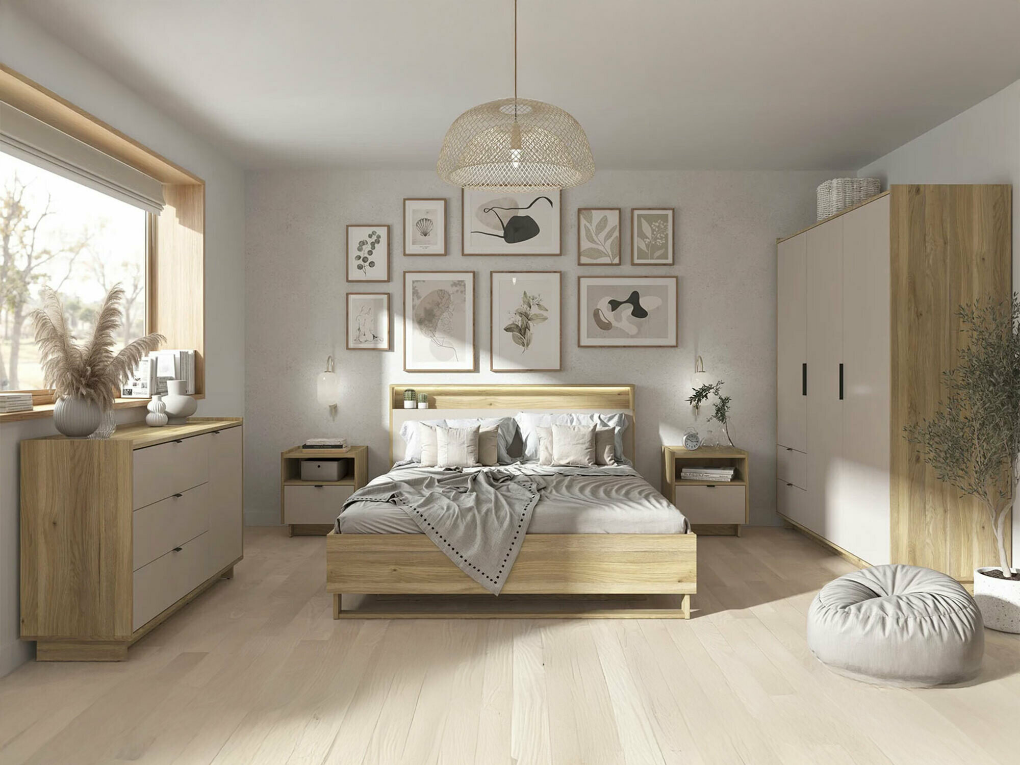 Bedside table Lorlivo 101