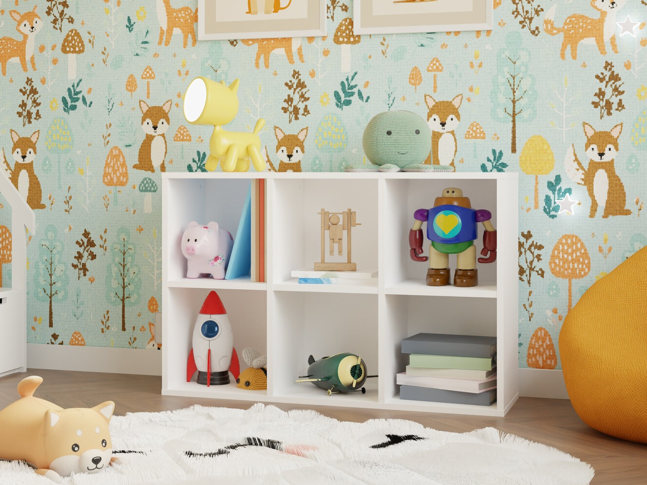 Bookcase Mandeville 296 (White)