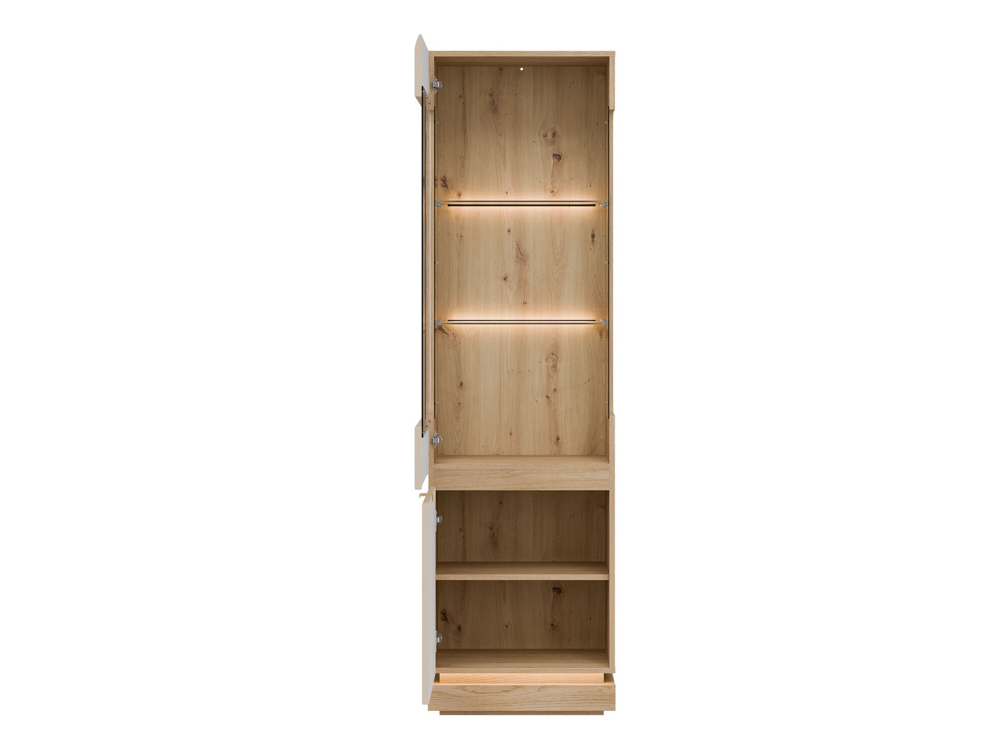 Bookcase Teselbu 109 (Cashmere + Oak)