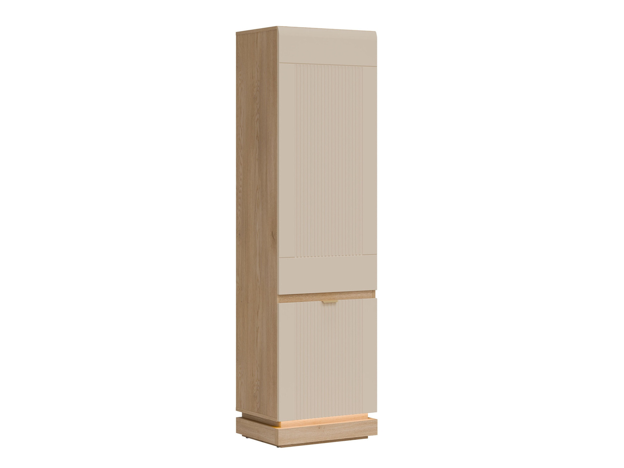 Bookcase Teselbu 112 (Cashmere + Oak)
