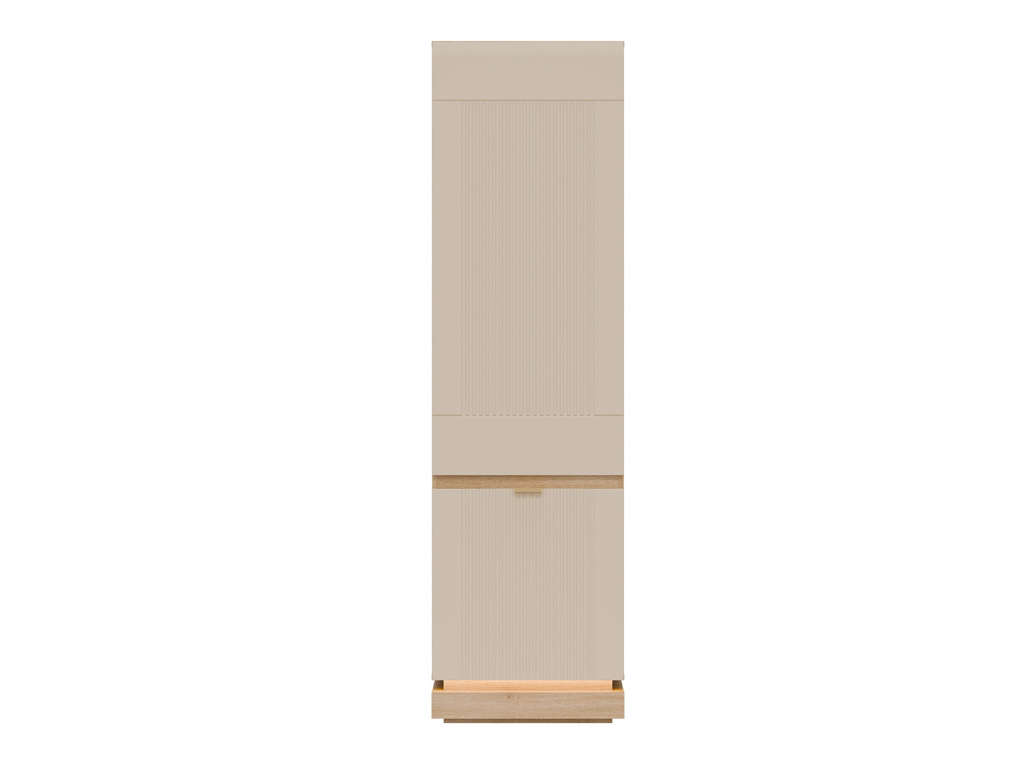 Bookcase Teselbu 112 (Cashmere + Oak)