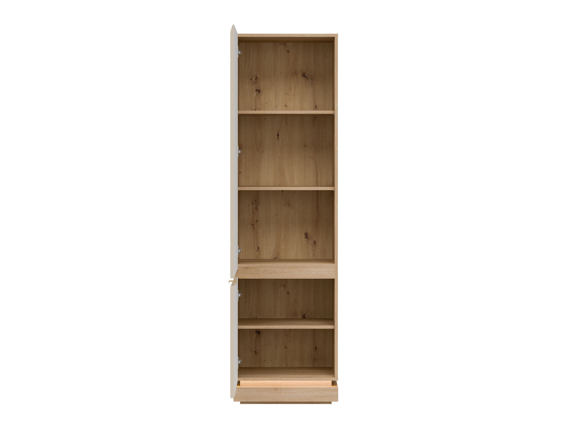 Bookcase Teselbu 112 (Cashmere + Oak)
