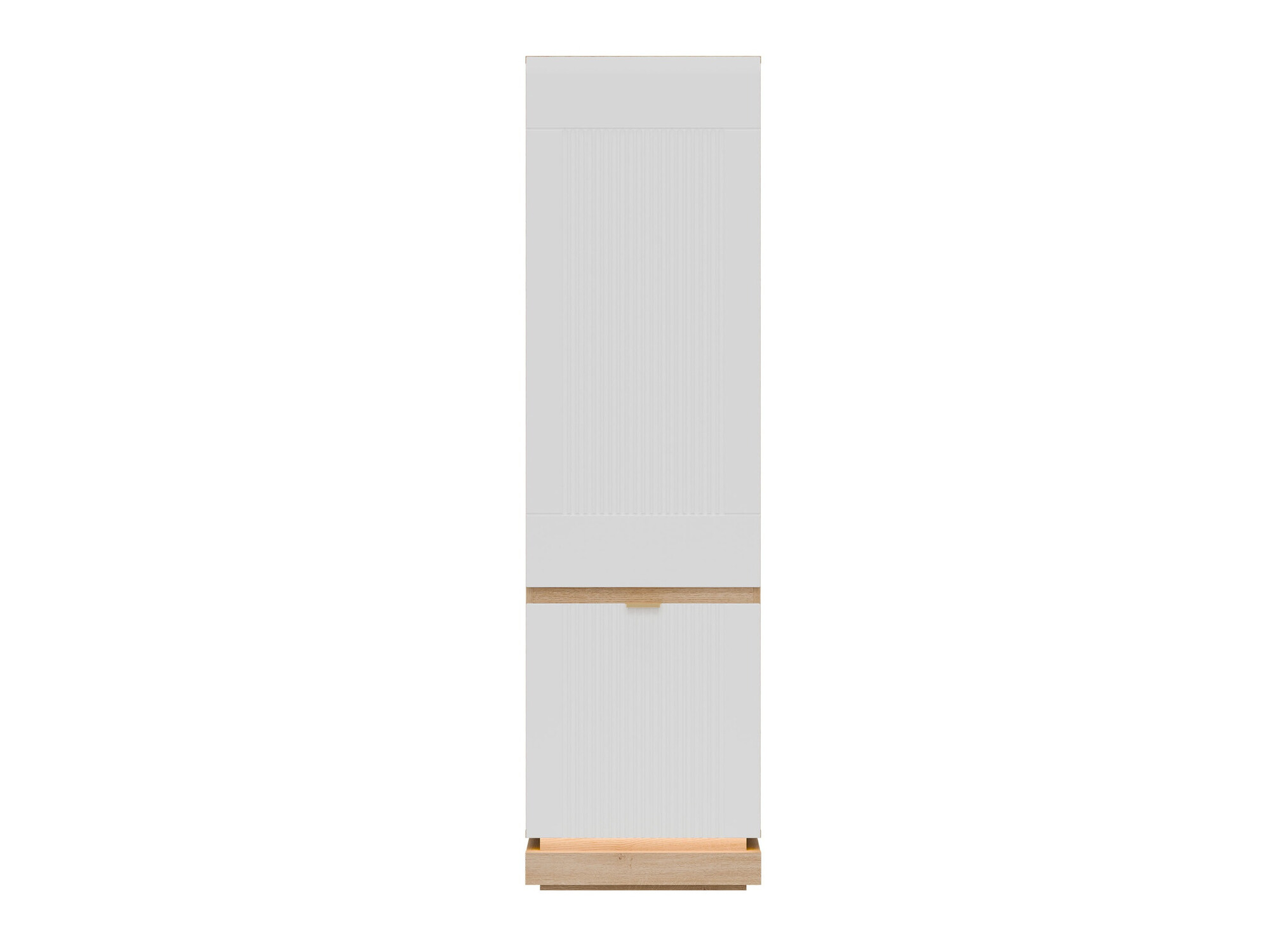 Bookcase Teselbu 112 (White + Oak)