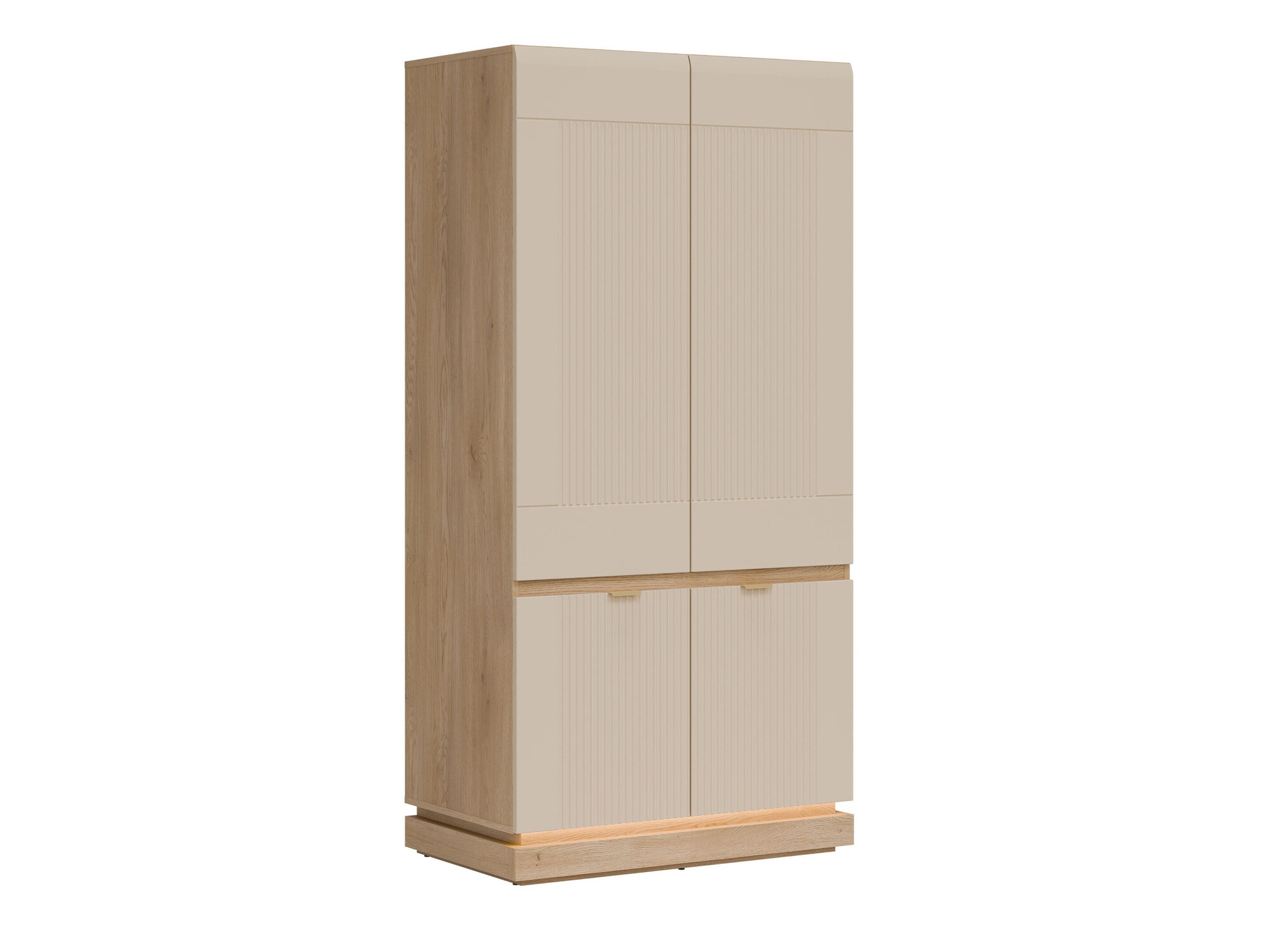 Wardrobe Teselbu 113 (Cashmere + Oak)