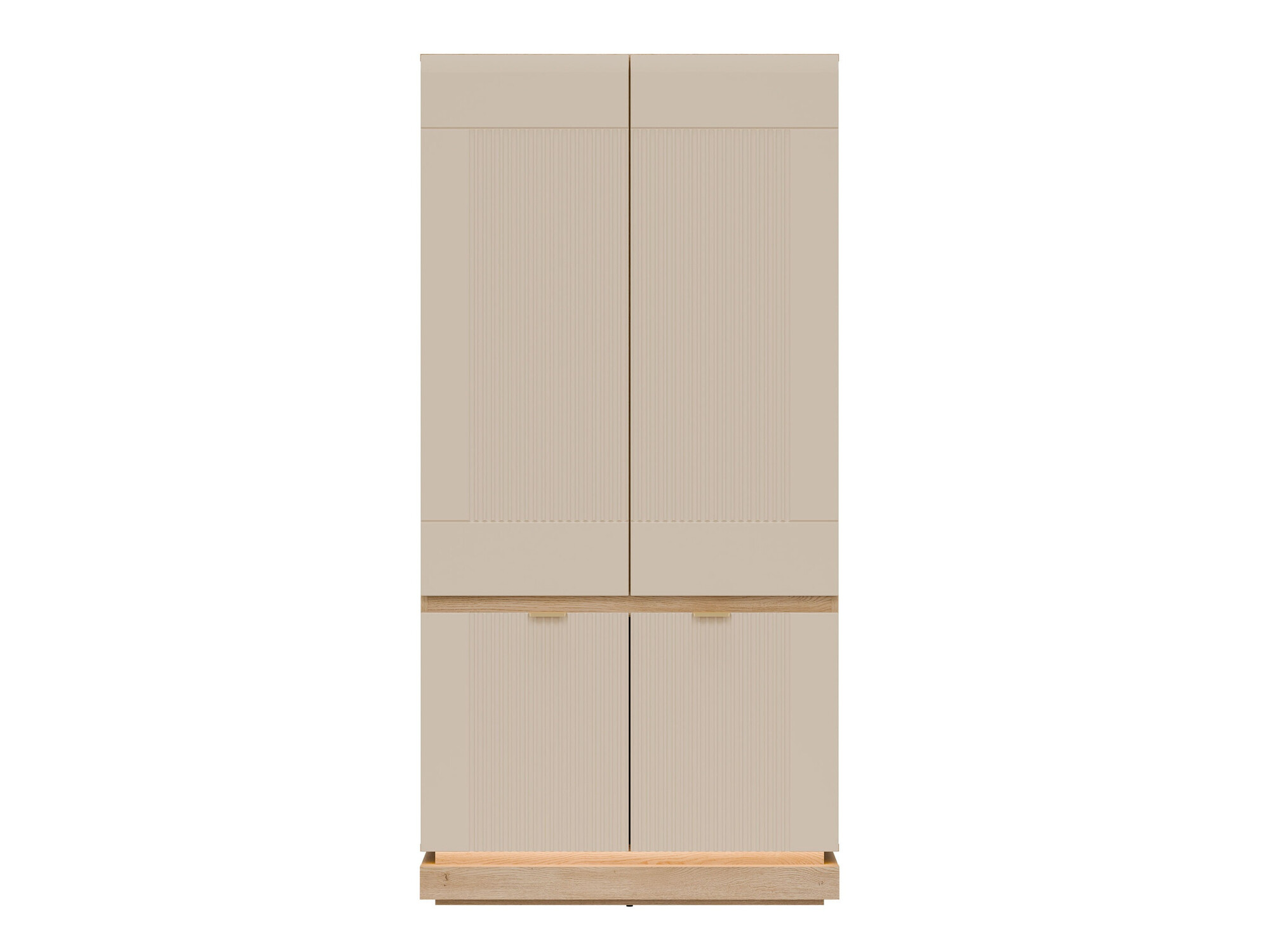 Wardrobe Teselbu 113 (Cashmere + Oak)
