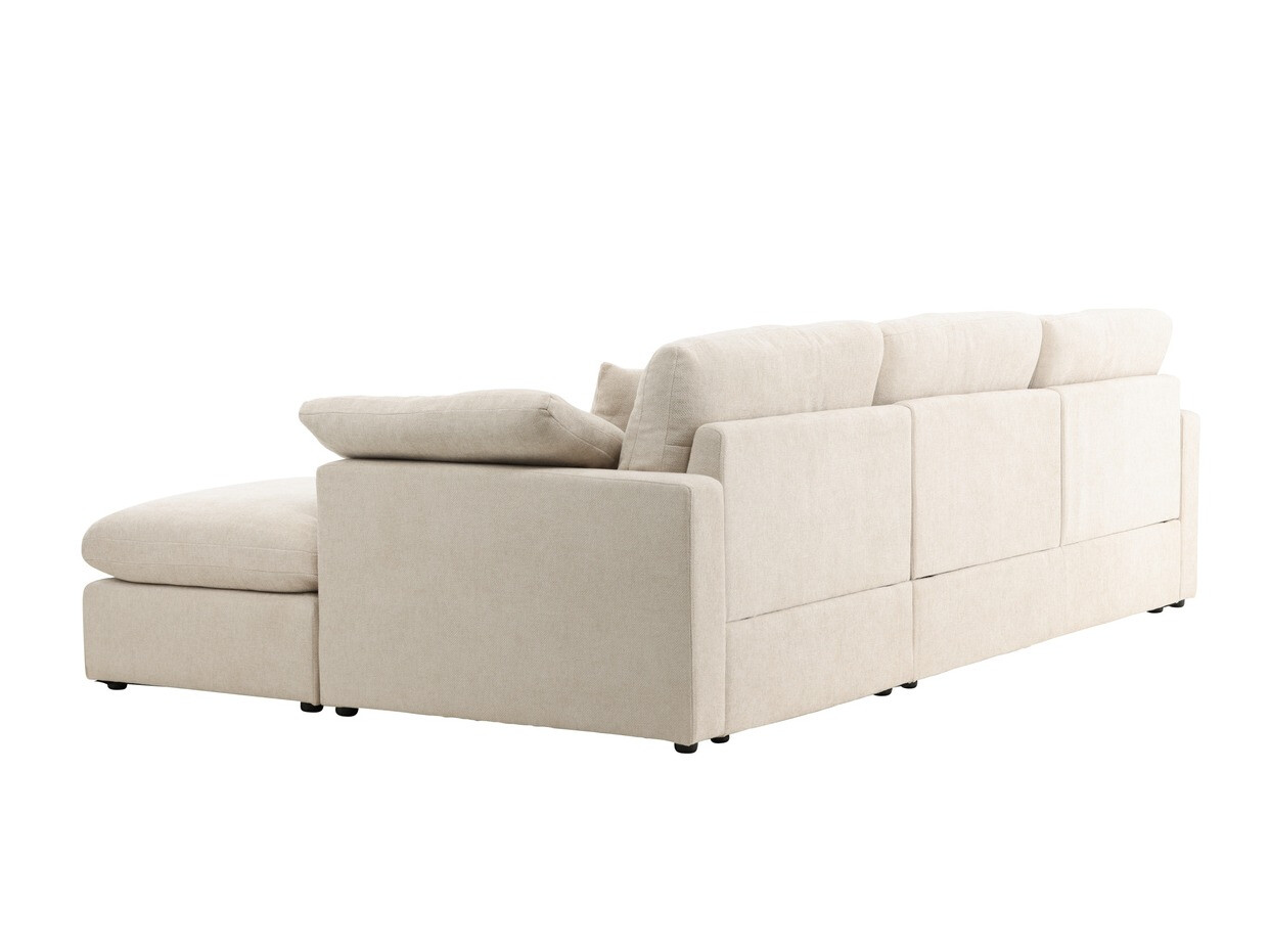 Corner sofa Dallas 4813 (Beige)