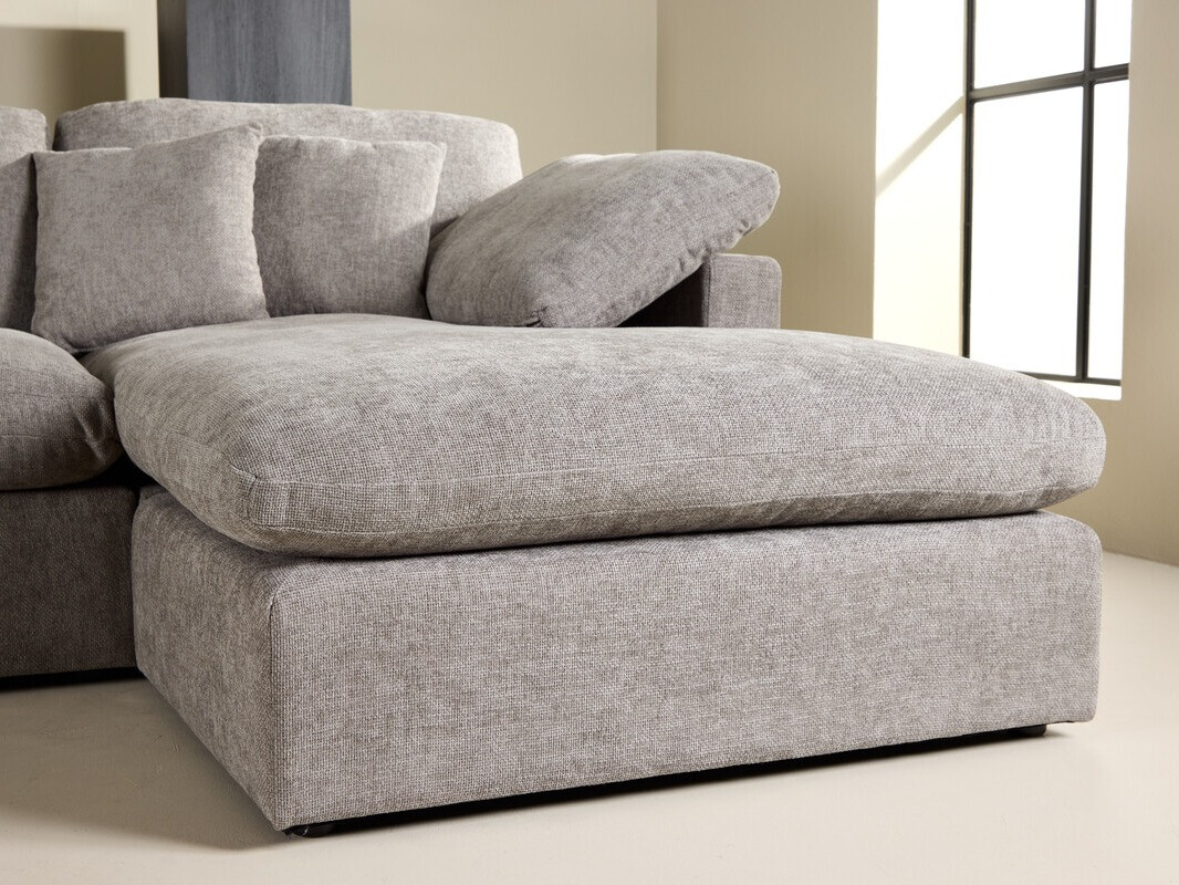 Corner sofa Dallas 4813 (Dark grey)