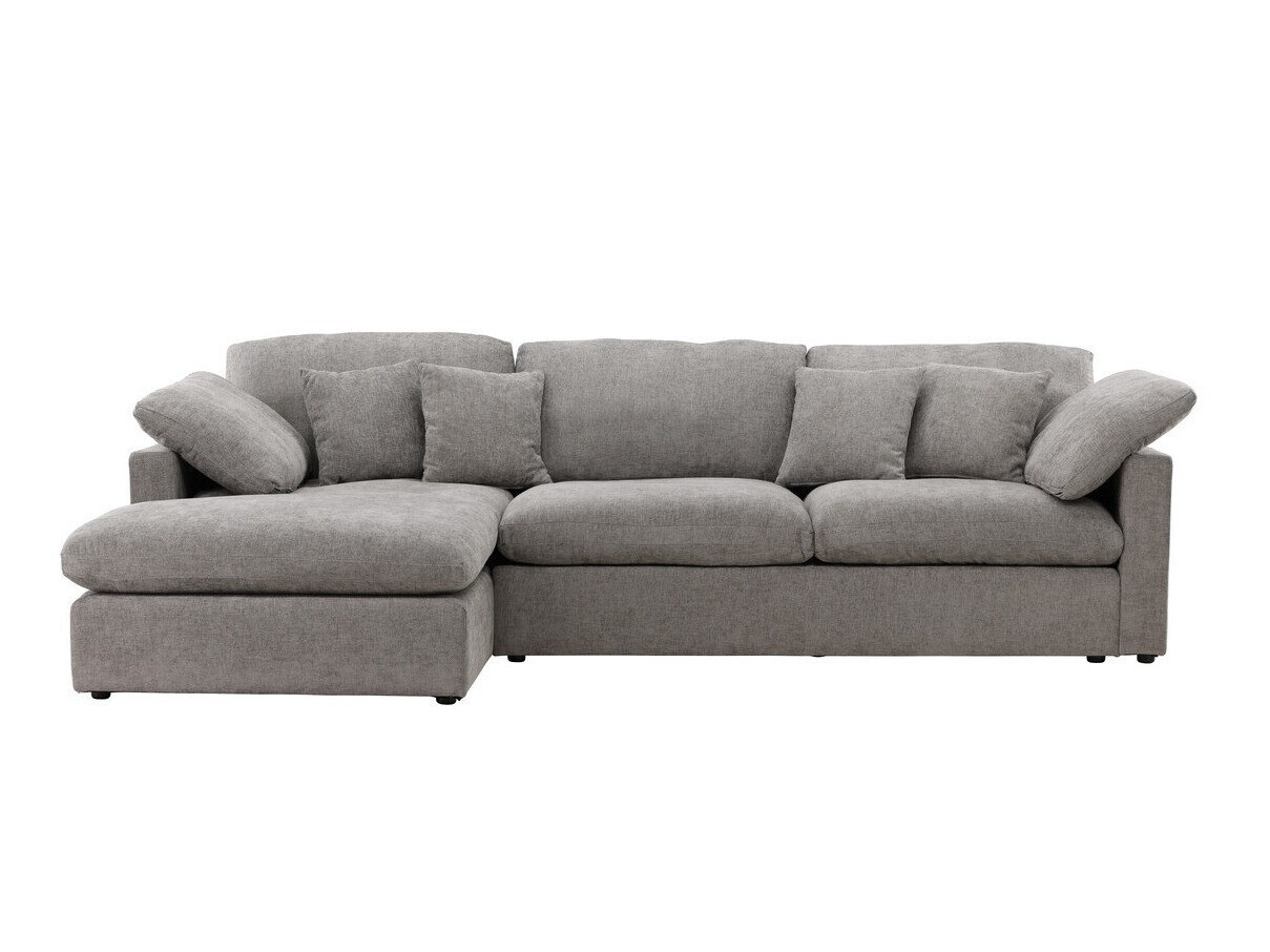 Corner sofa Dallas 4813 (Dark grey)