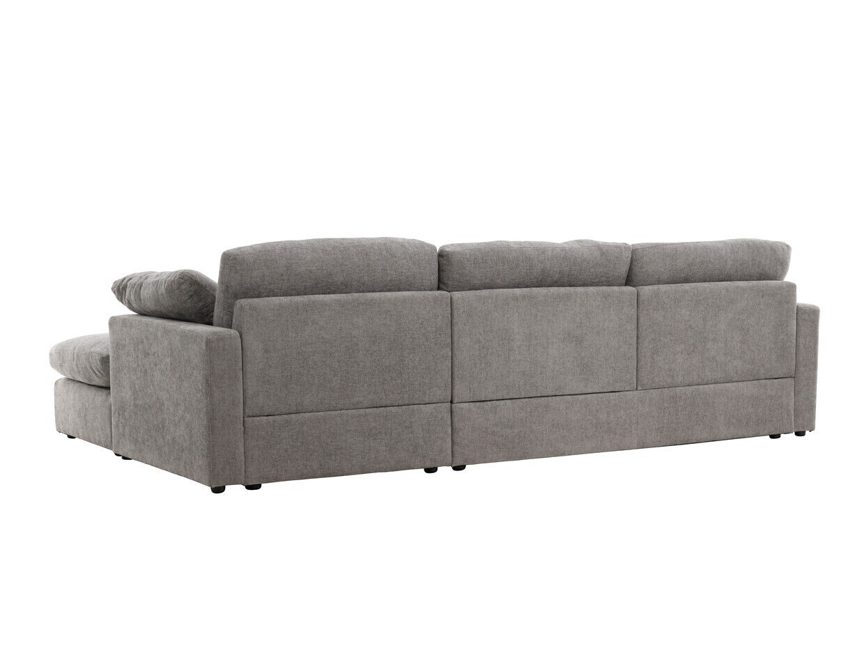 Corner sofa Dallas 4813 (Dark grey)