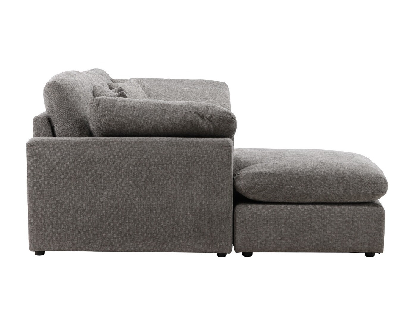Corner sofa Dallas 4813 (Dark grey)