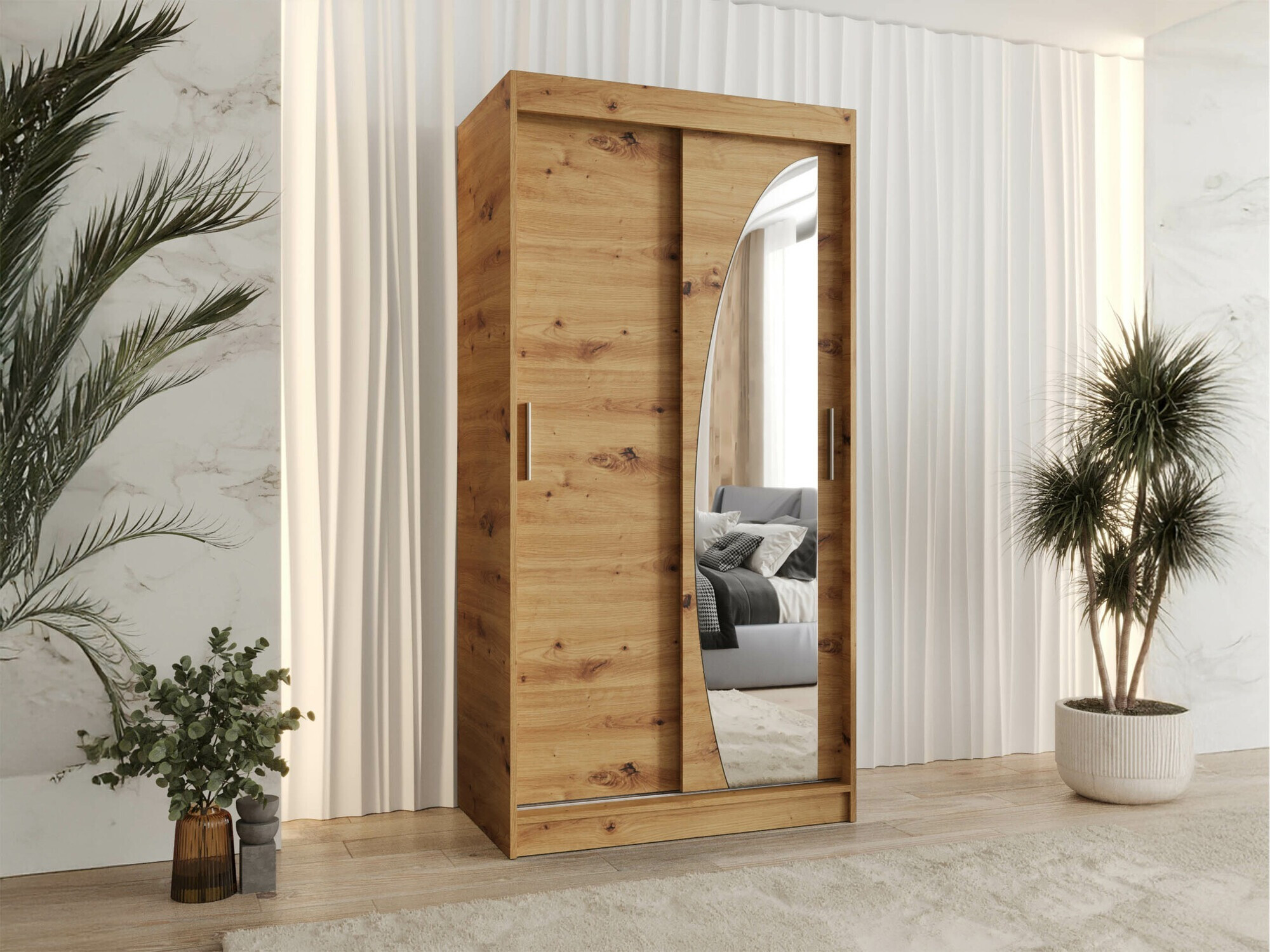 Wardrobe Hartford 498 (Artisan oak)