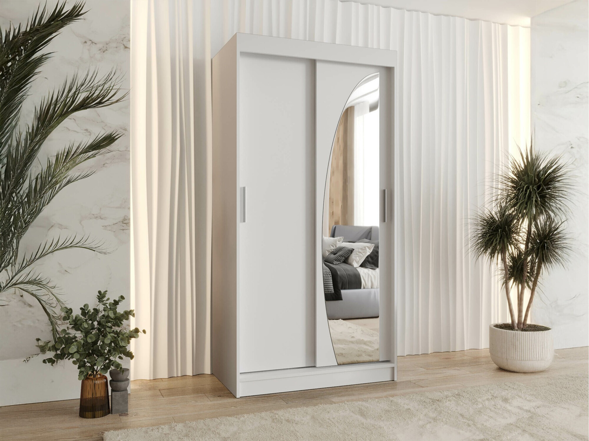 Wardrobe Hartford 498 (White)