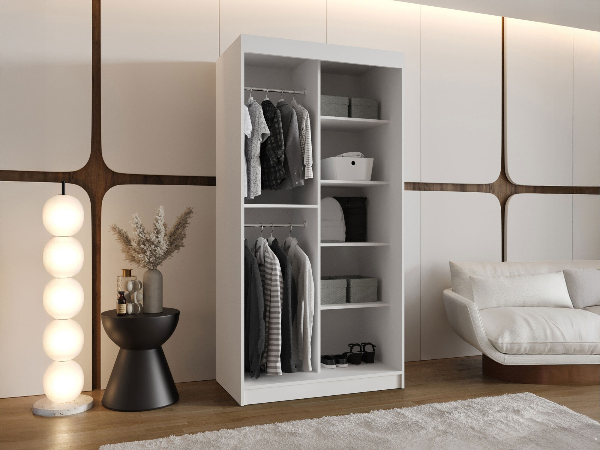 Wardrobe Hartford 498 (White)