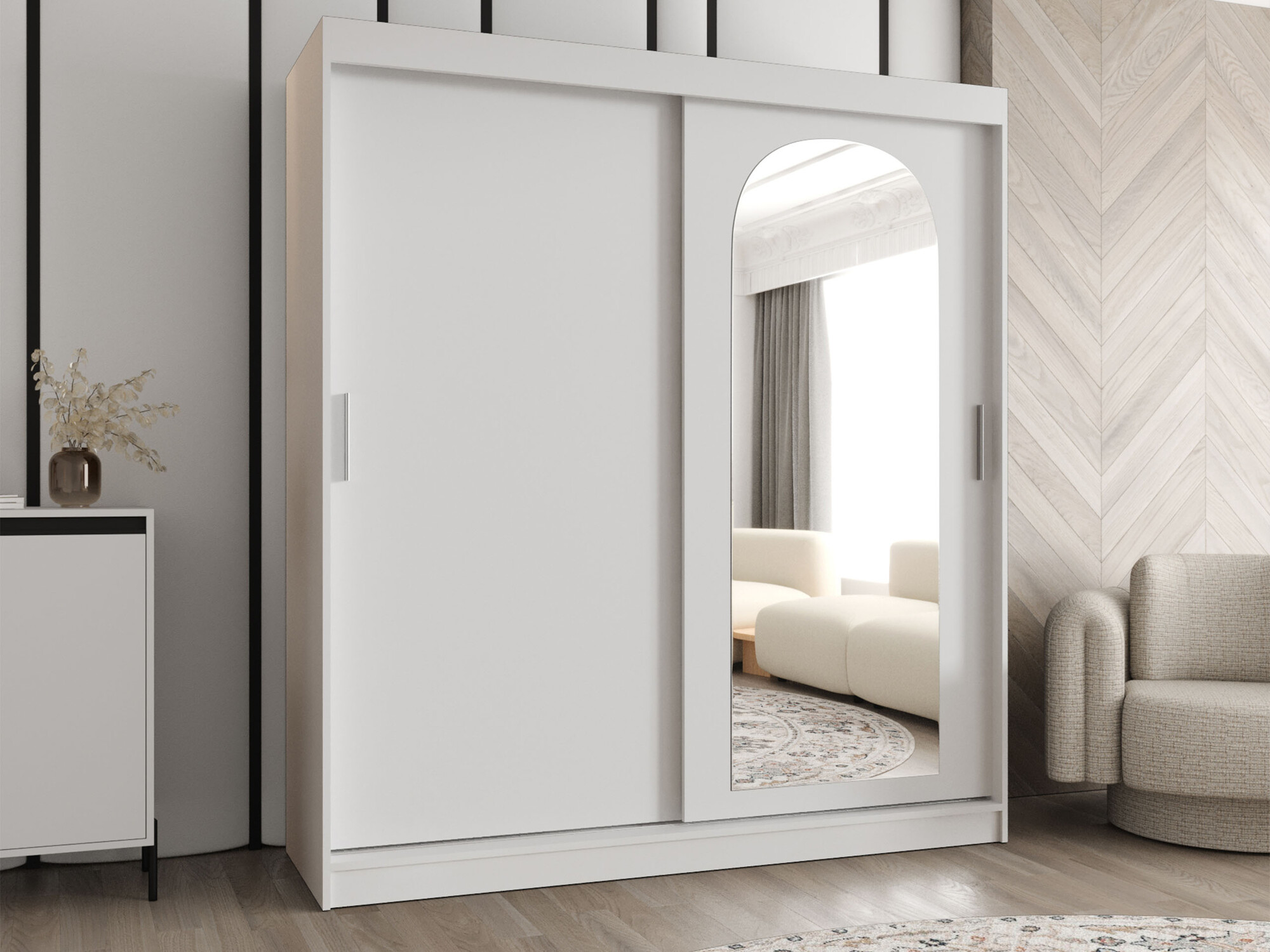 Wardrobe Hartford 500 (White)