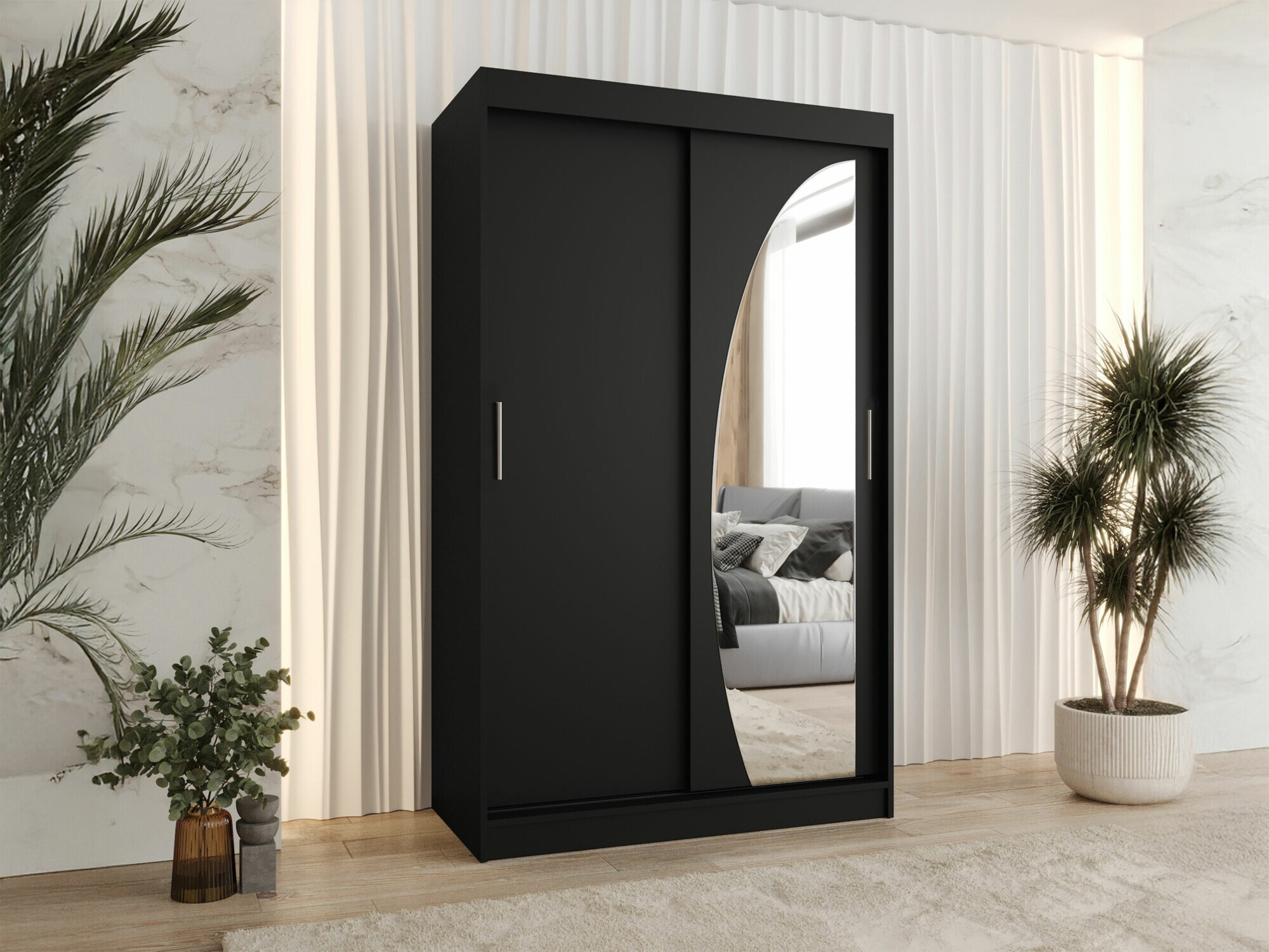Wardrobe Hartford 501 (Black)