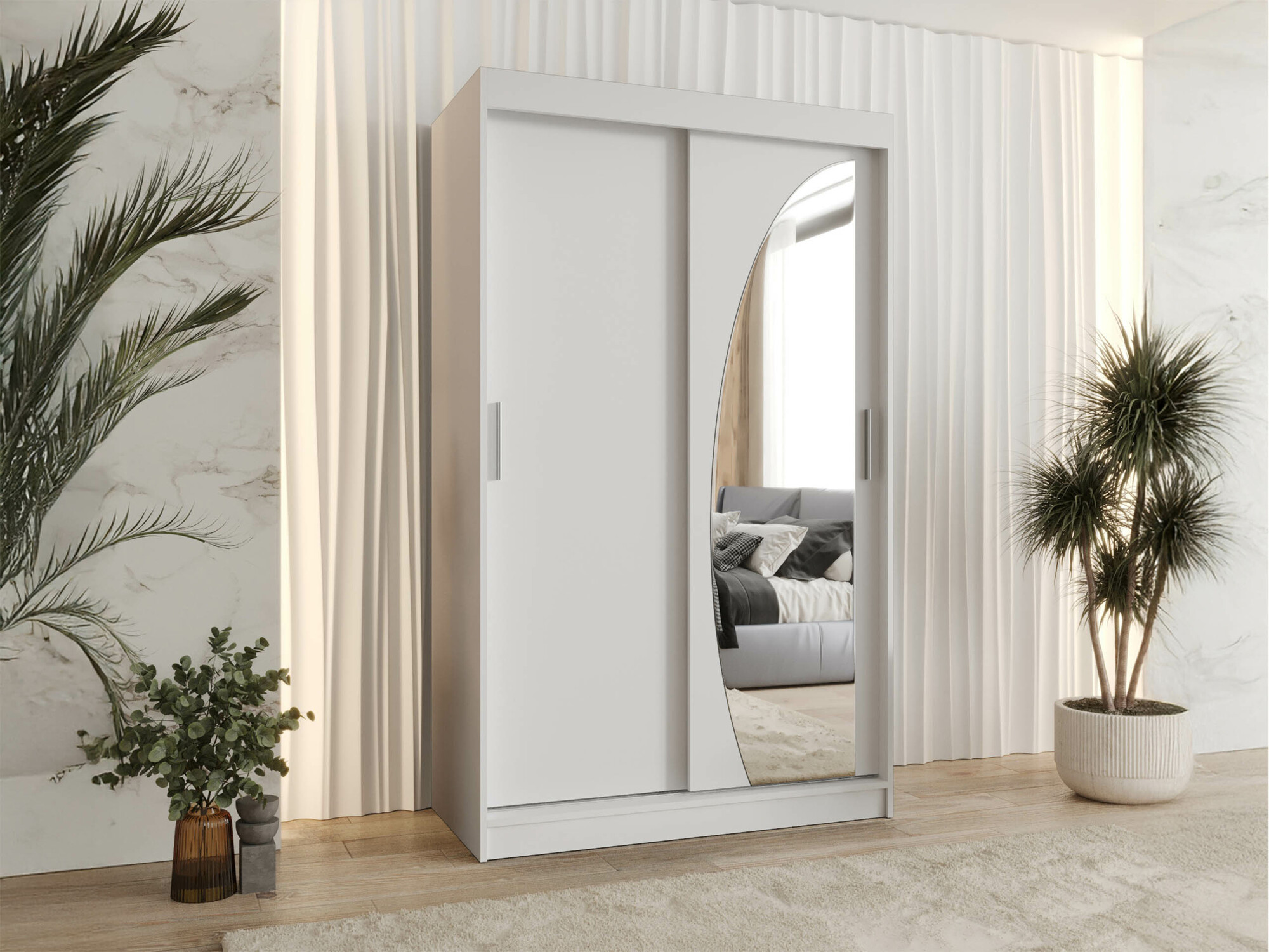 Wardrobe Hartford 501 (White)