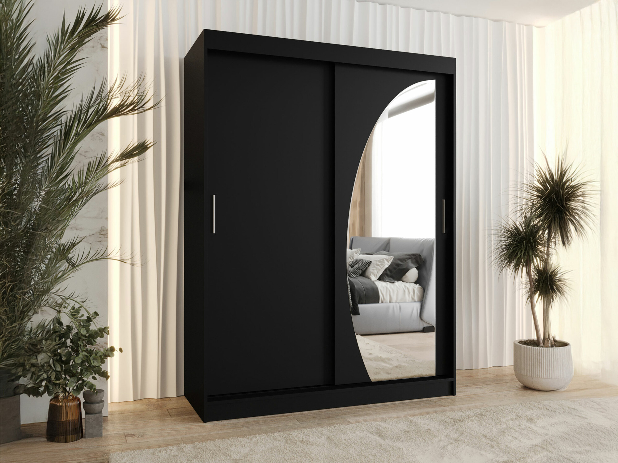 Wardrobe Hartford 503 (Black)