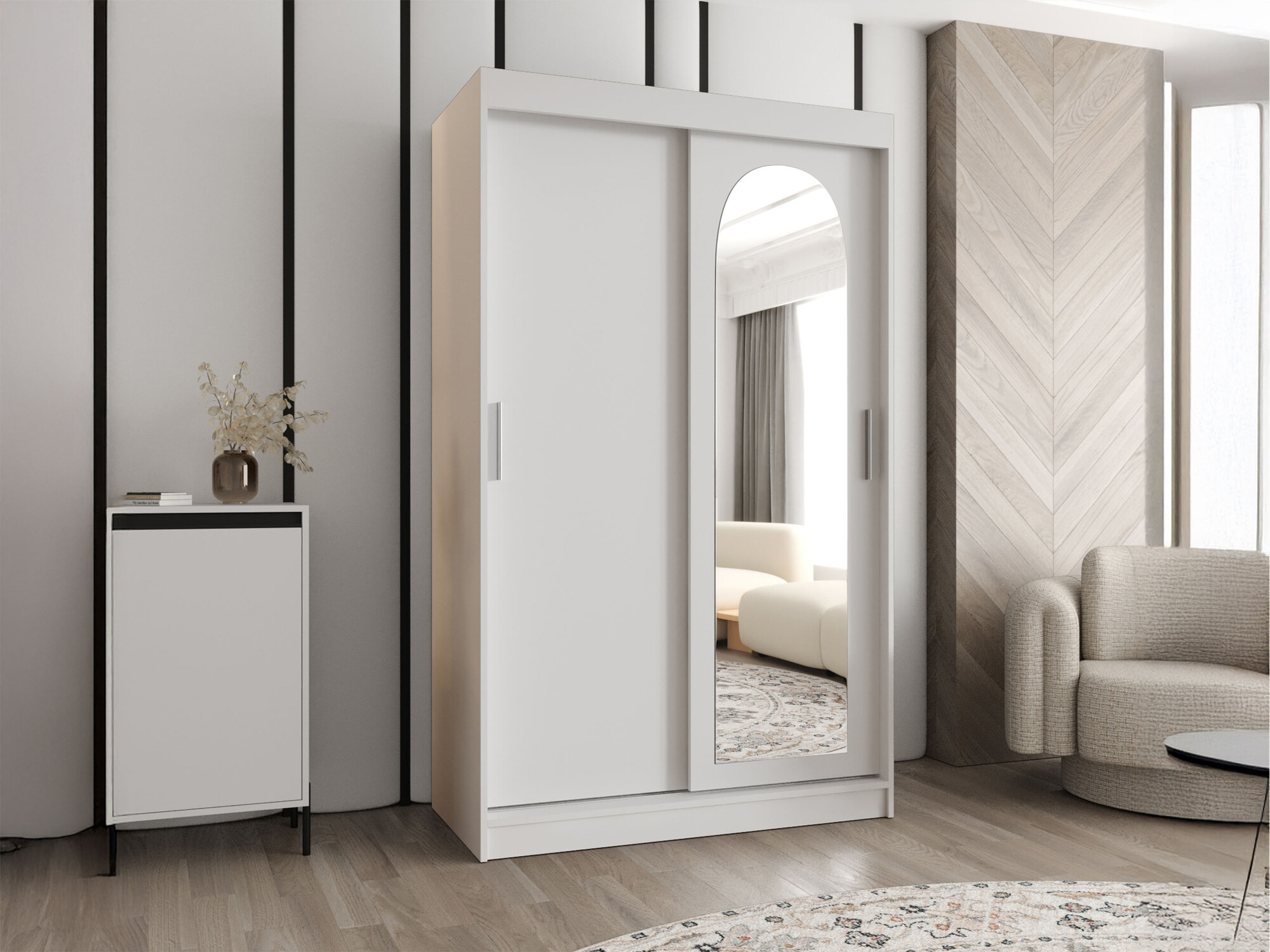 Wardrobe Hartford 504 (White)
