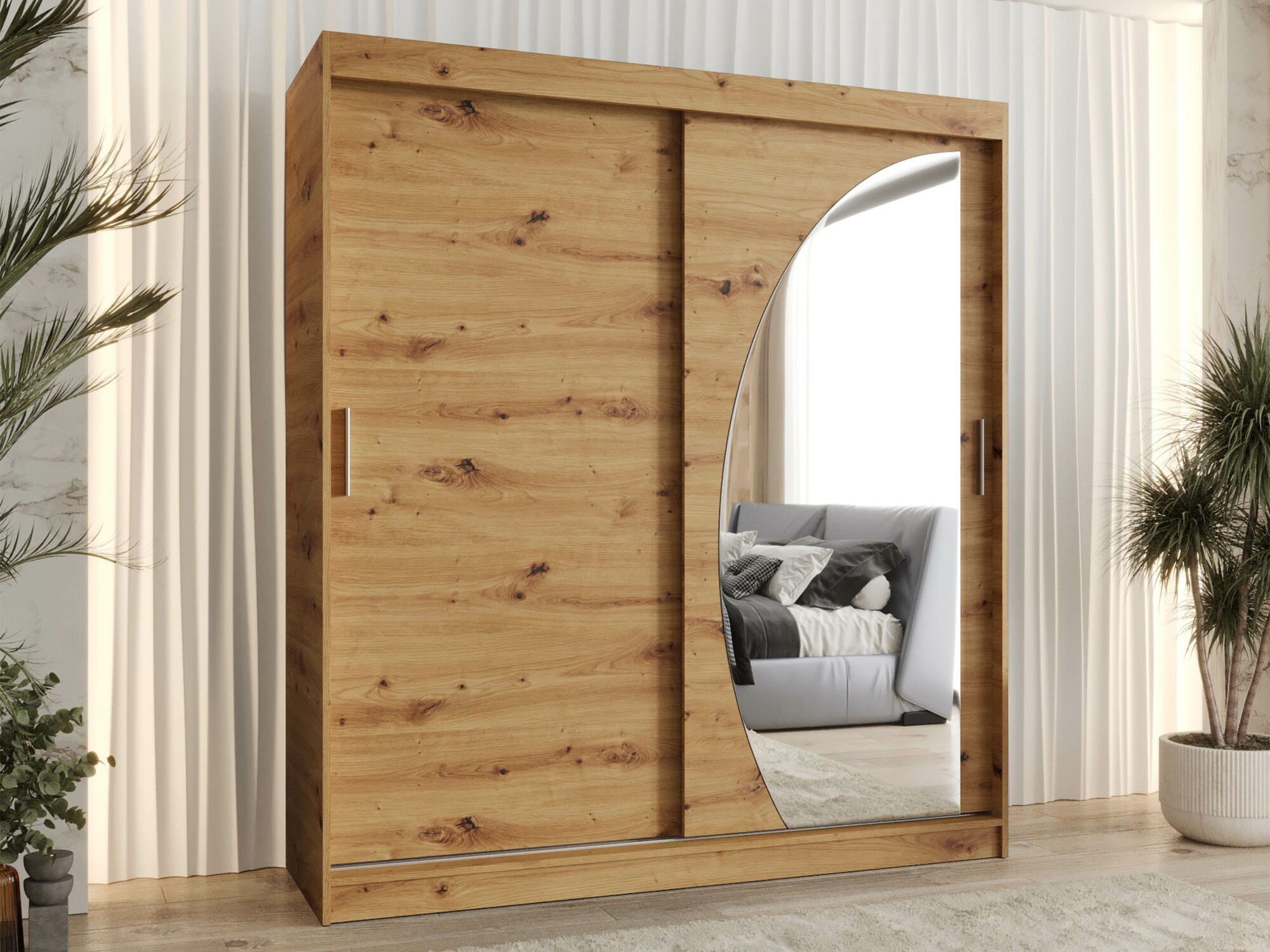 Wardrobe Hartford 506 (Artisan oak)