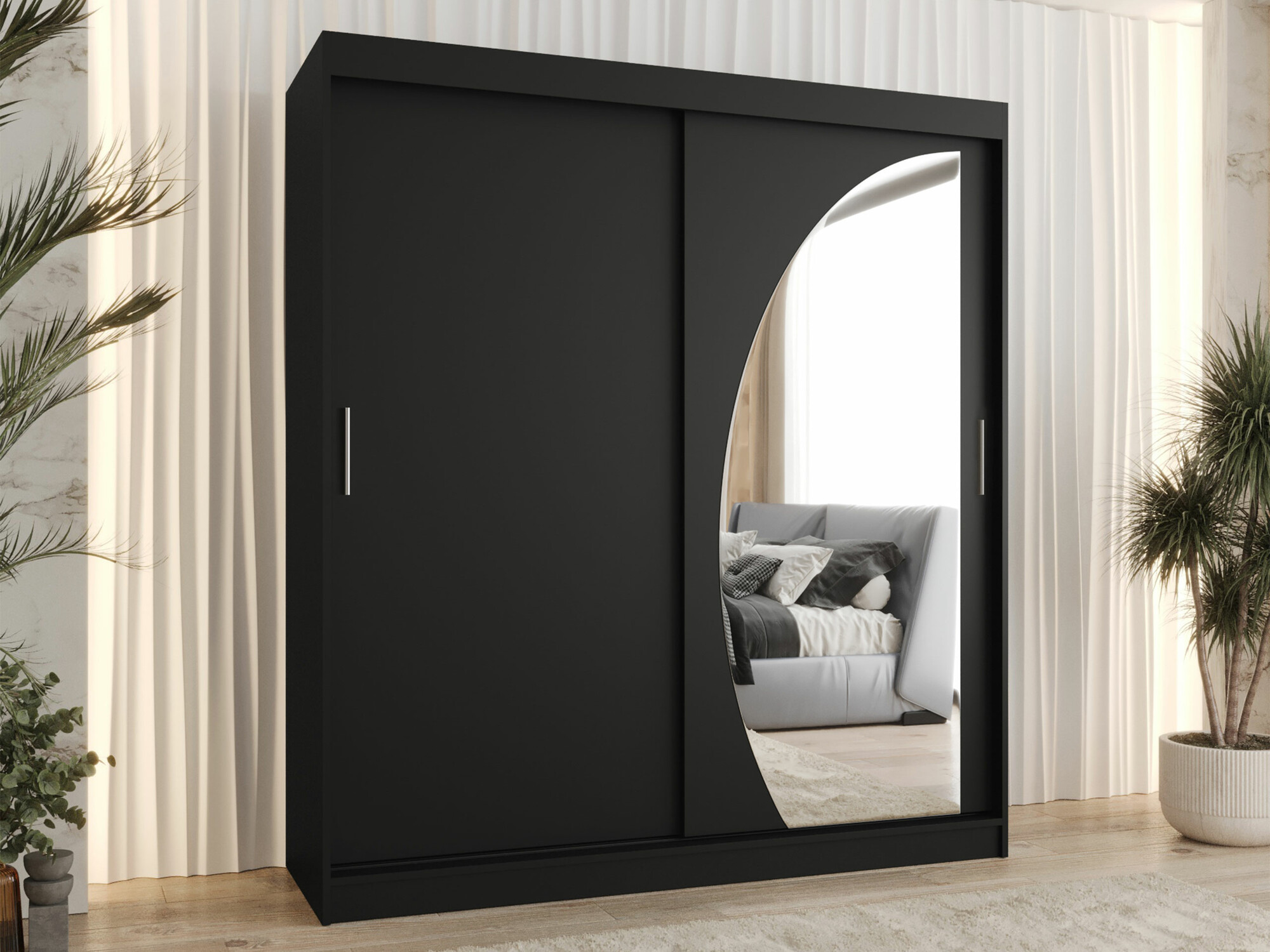 Wardrobe Hartford 506 (Black)