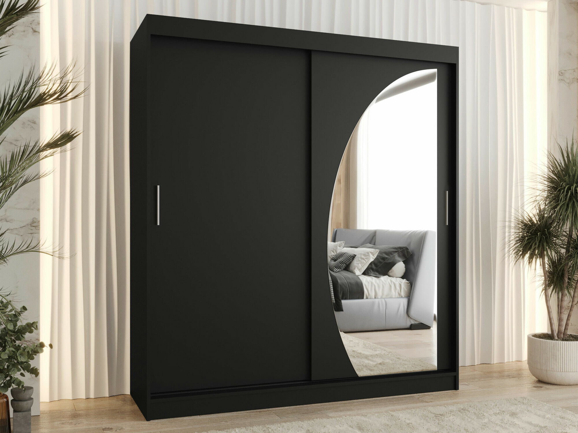 Wardrobe Hartford 506 (Black)