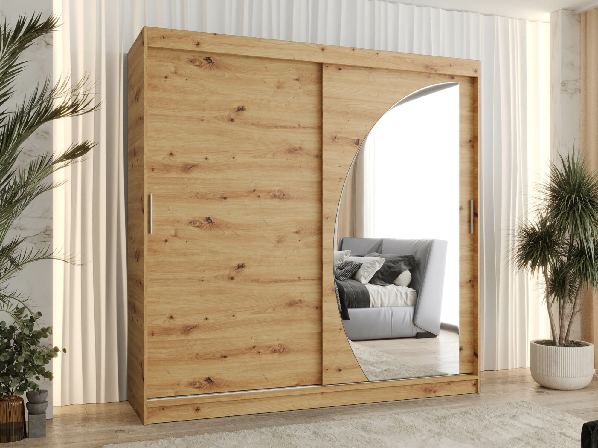 Wardrobe Hartford 507 (Artisan oak)