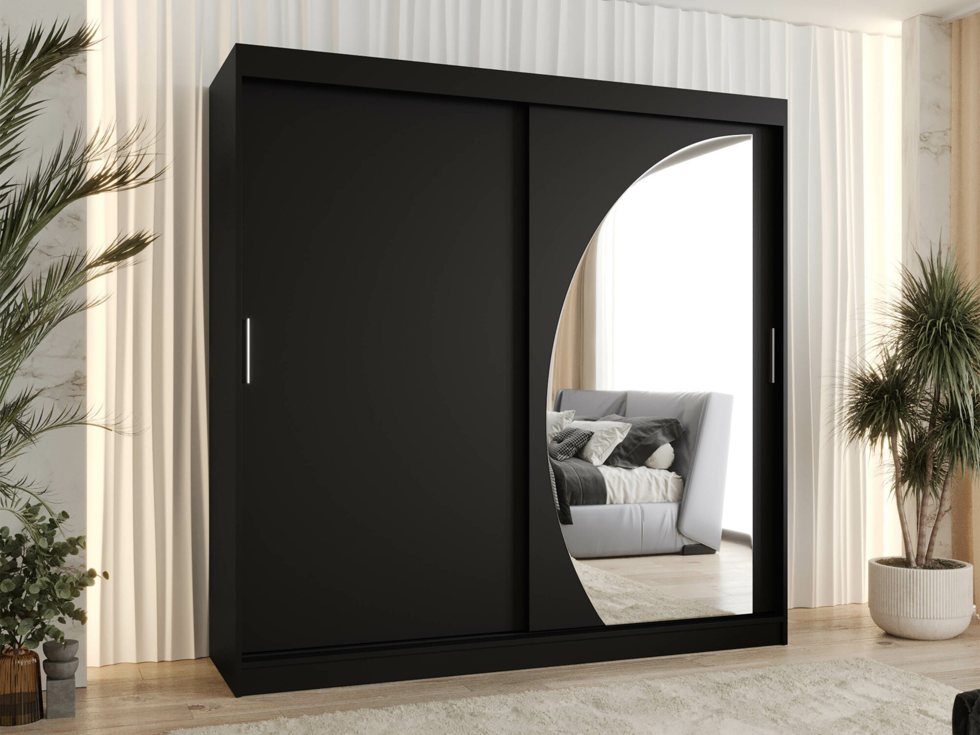 Wardrobe Hartford 507 (Black)