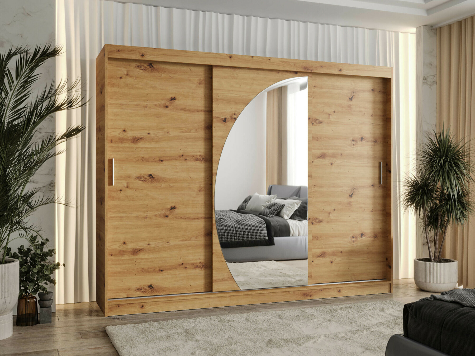 Wardrobe Hartford 508 (Artisan oak)