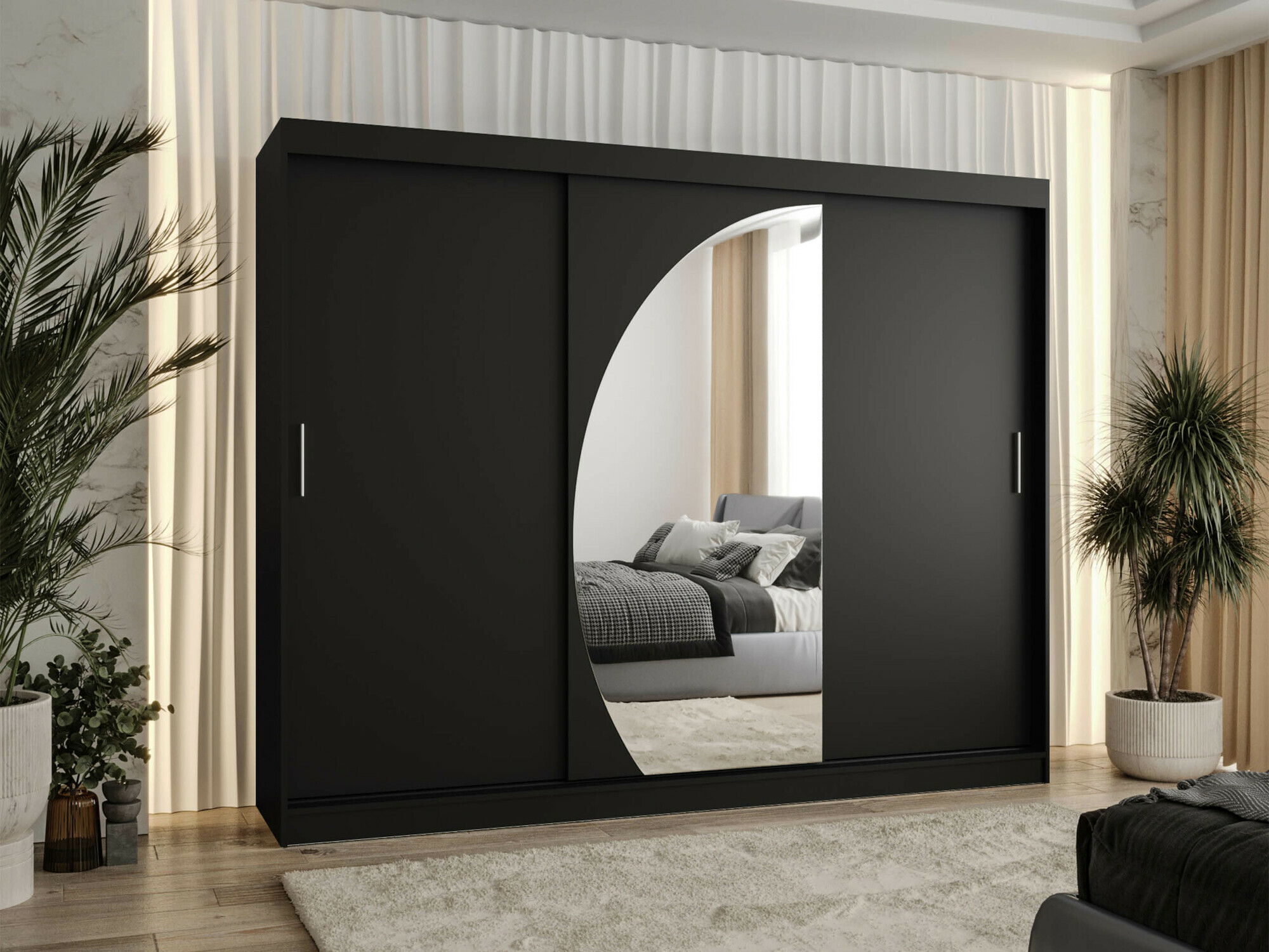 Wardrobe Hartford 508 (Black)