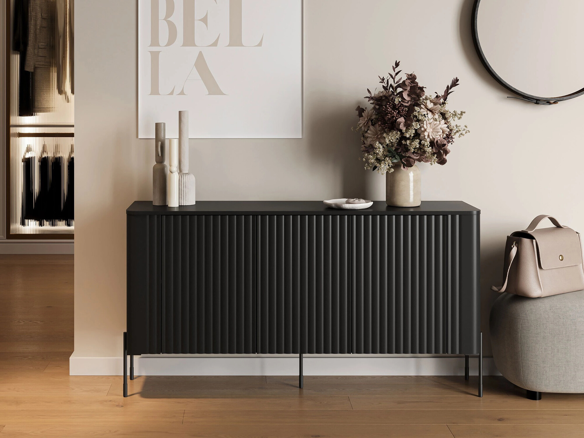 Sideboard Nobilitas (Black)