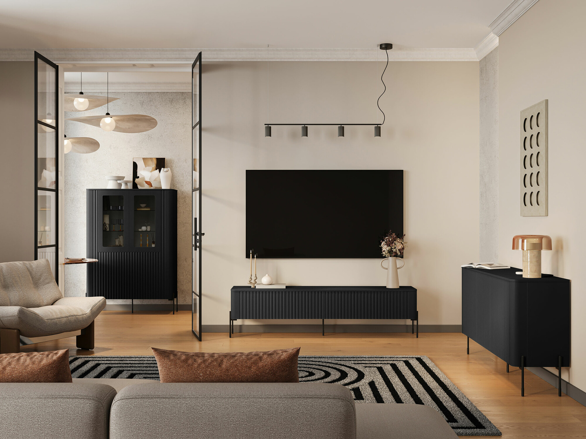 Bookcase Nobilitas (Black)